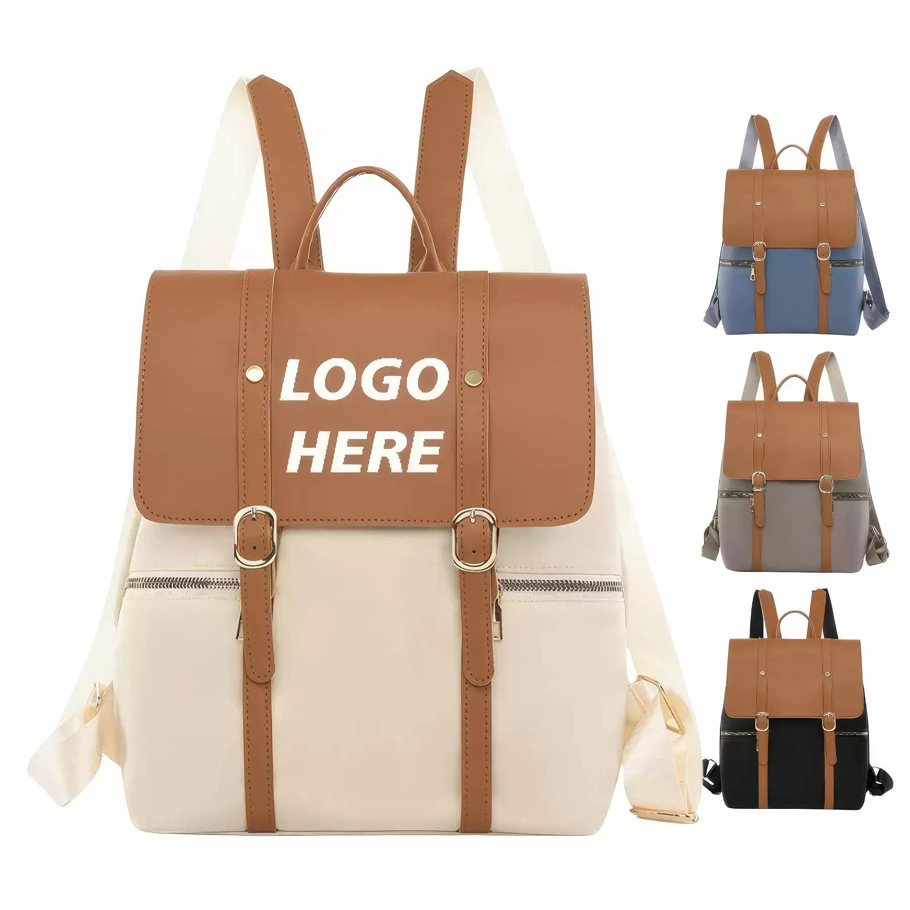 Custom Water Resistant Travelling Backpack for Men Women