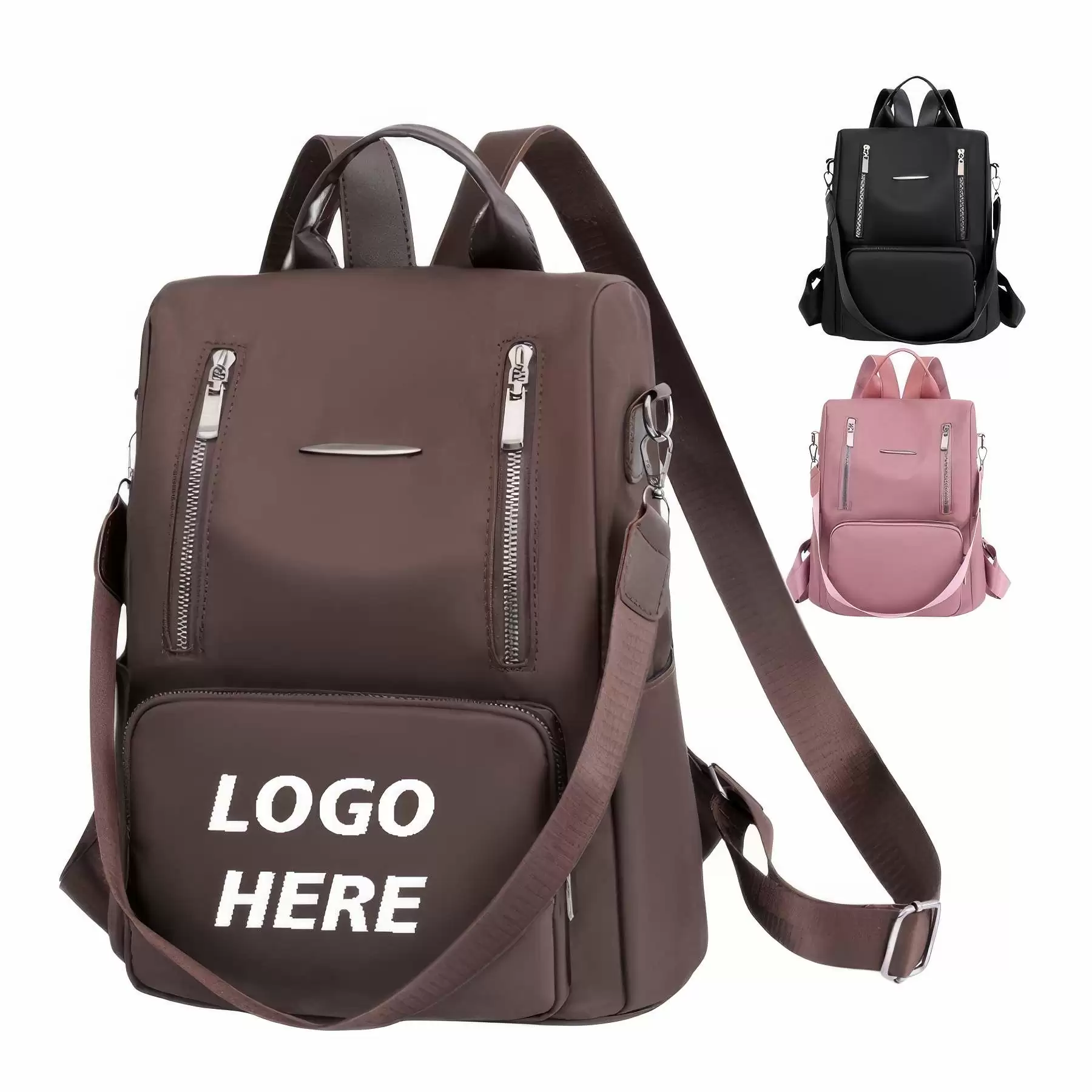 Custom Water Resistant Travelling Backpack for Men Women