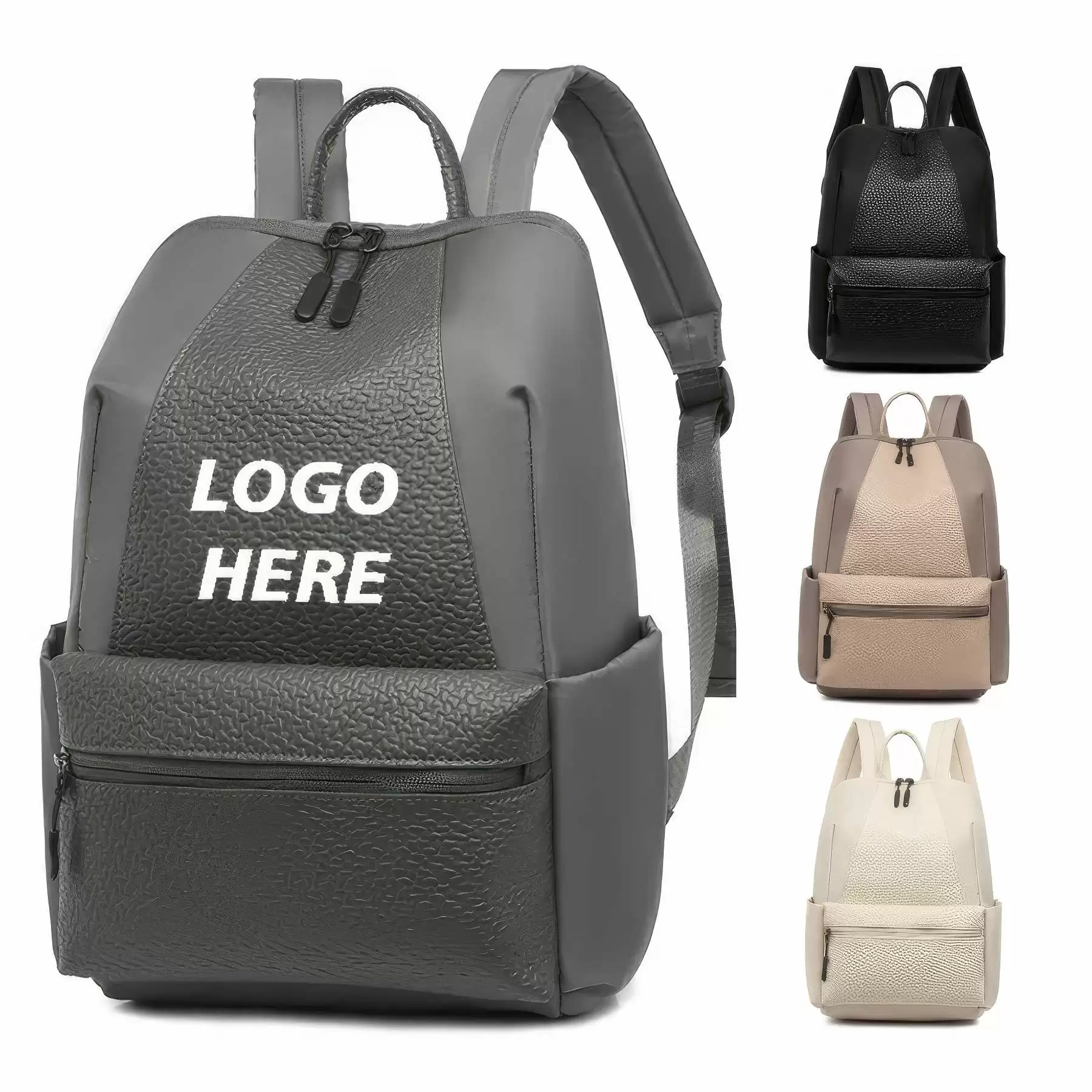 Custom Lightweight Waterproof Laptop Backpack for Men Women