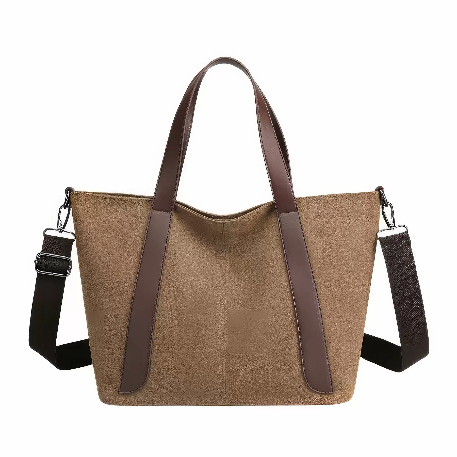 Custom Canvas Tote Handbags Shoulder Work Bag Crossbody - Image 2