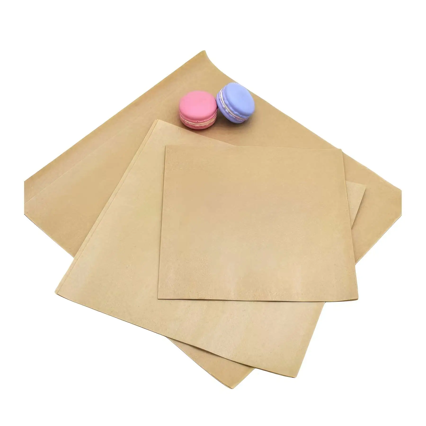 Cutomizable Greaseproof Waterproof Paper Wrapping Tissue - Size: 11.2" x 11.6" - Image 2