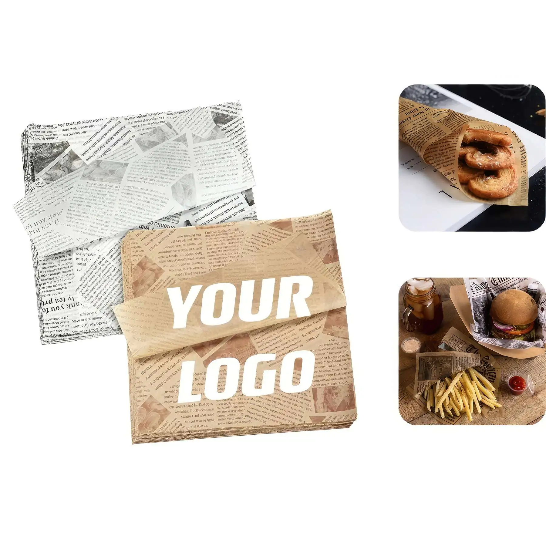 Greaseproof Non-Stick Food Wrapping Paper