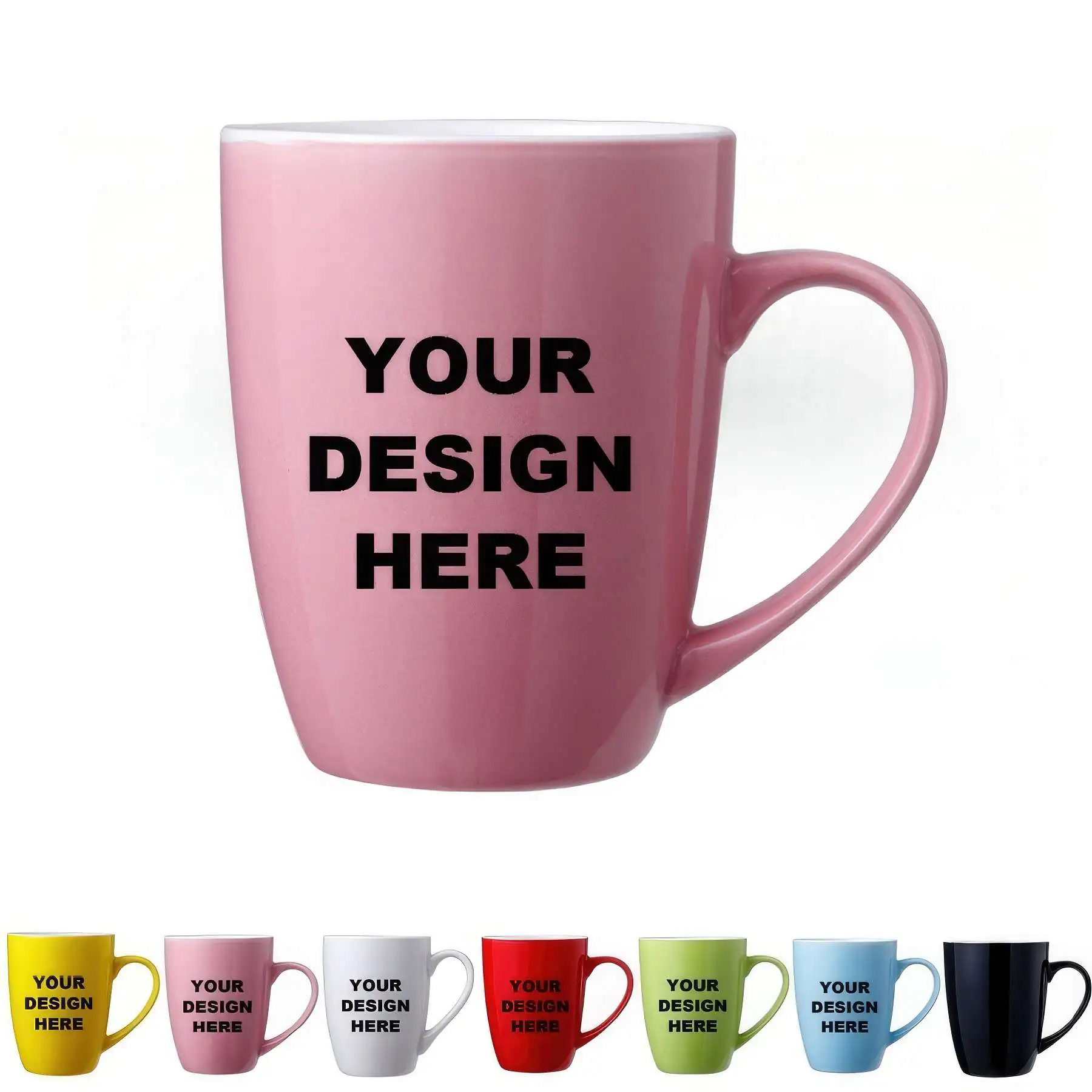 12 oz Promotional Custom Ceramic Coffee Cup