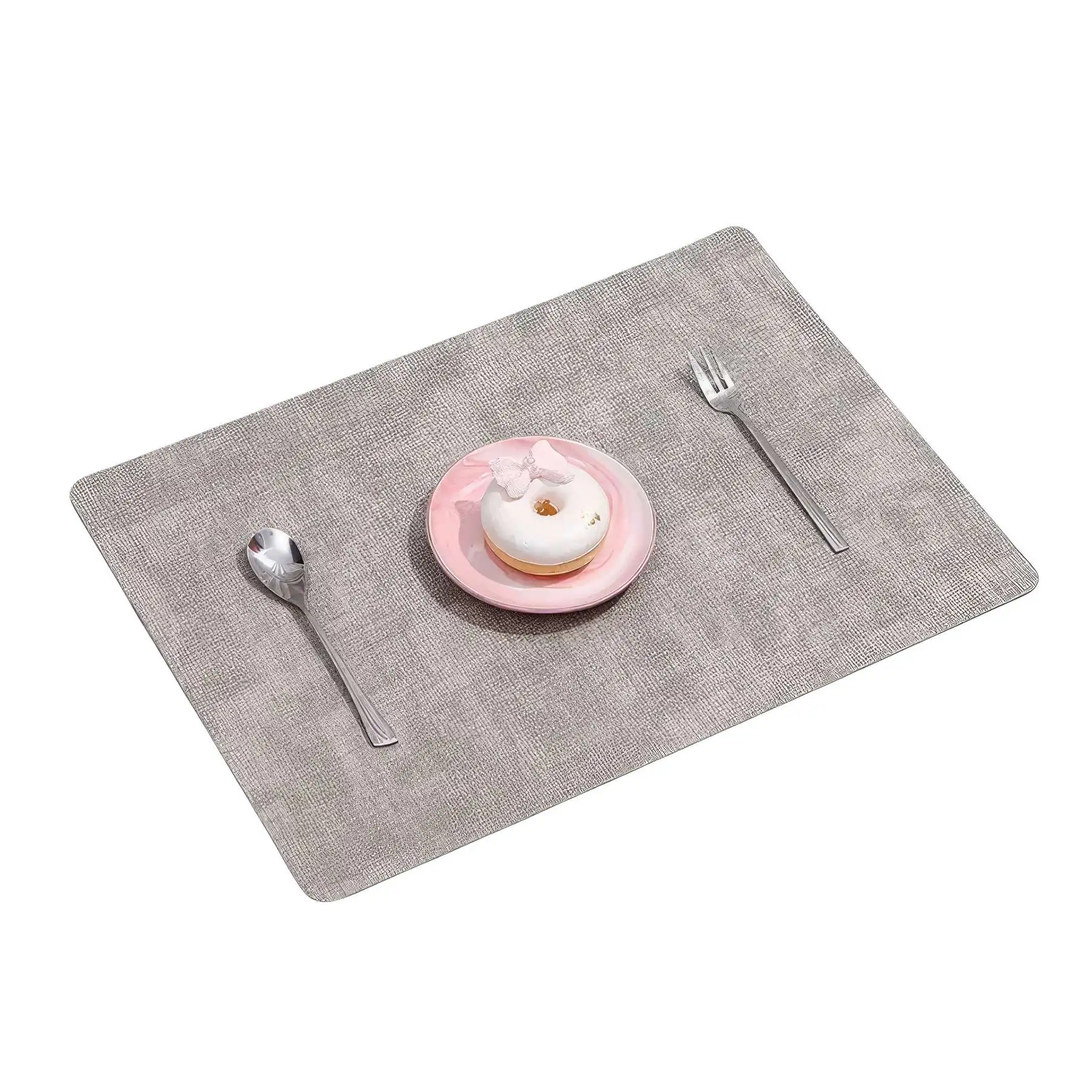 Promotional Custom Cloth Grain Leather Placemat - Image 2