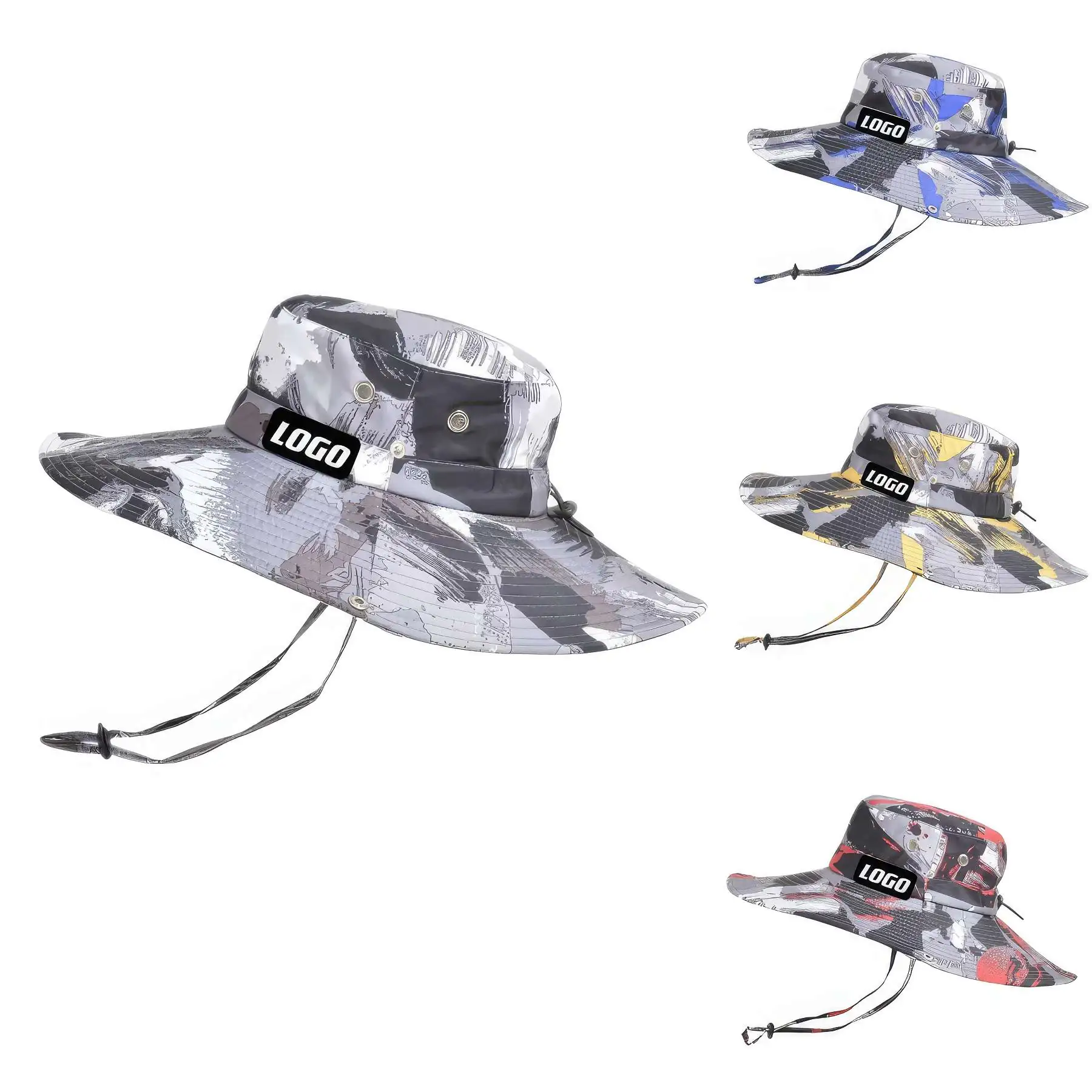 Camouflage Outdoor Sun Hat For Hiking