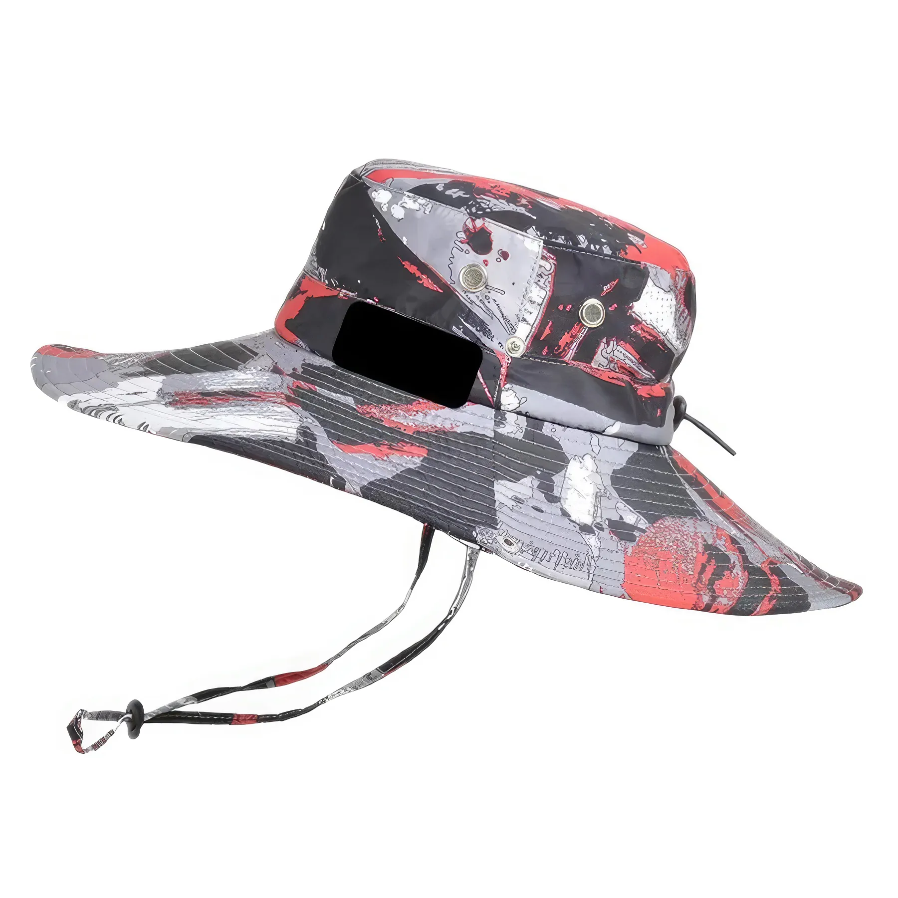 Camouflage Outdoor Sun Hat For Hiking - Image 2