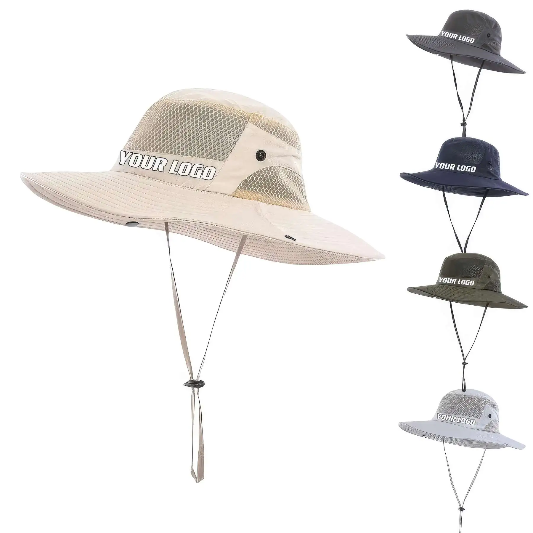 Foldable Mesh Sun Cap