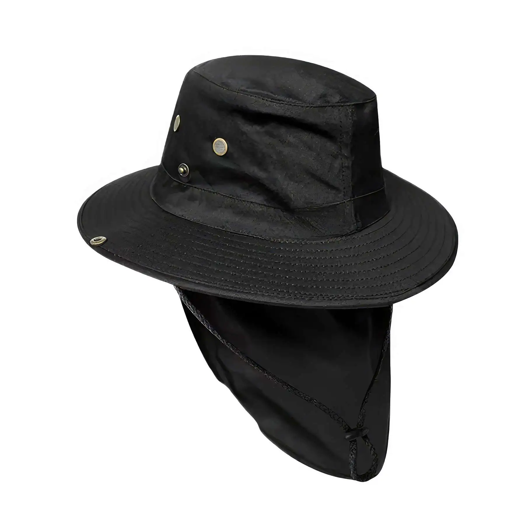 Sun Caps With Neck Flap - Image 2