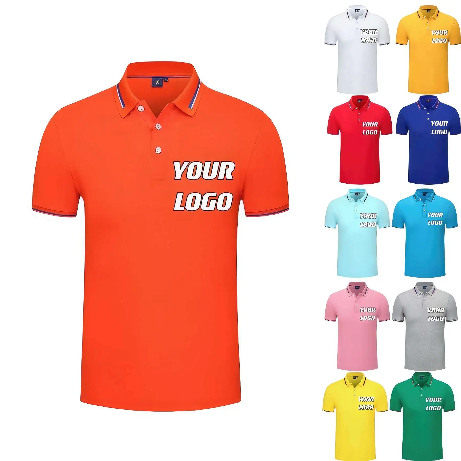 Modern Fit Short Sleeve Polo Shirt