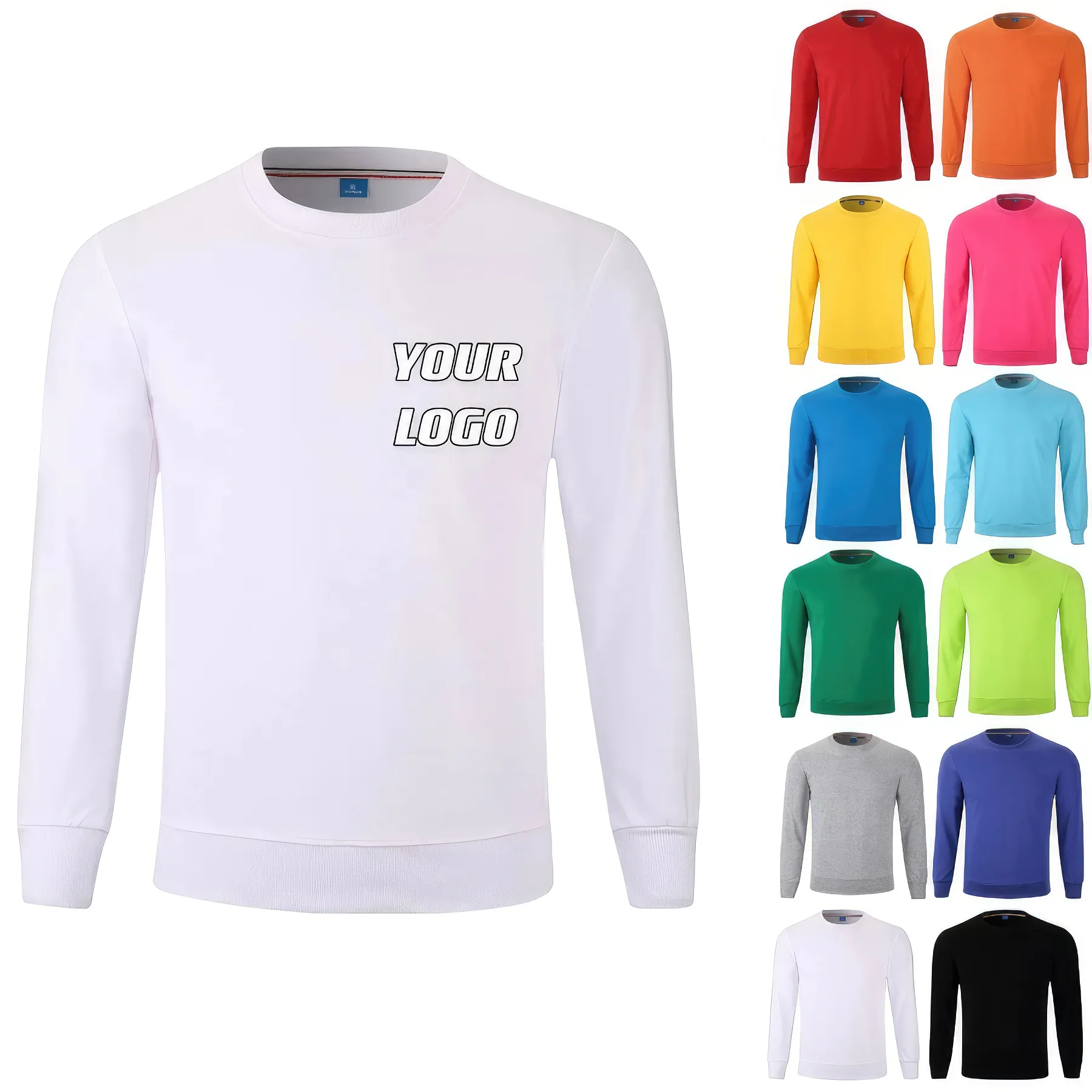 Cottpn Long-Sleeve Tops Fashion Pullover