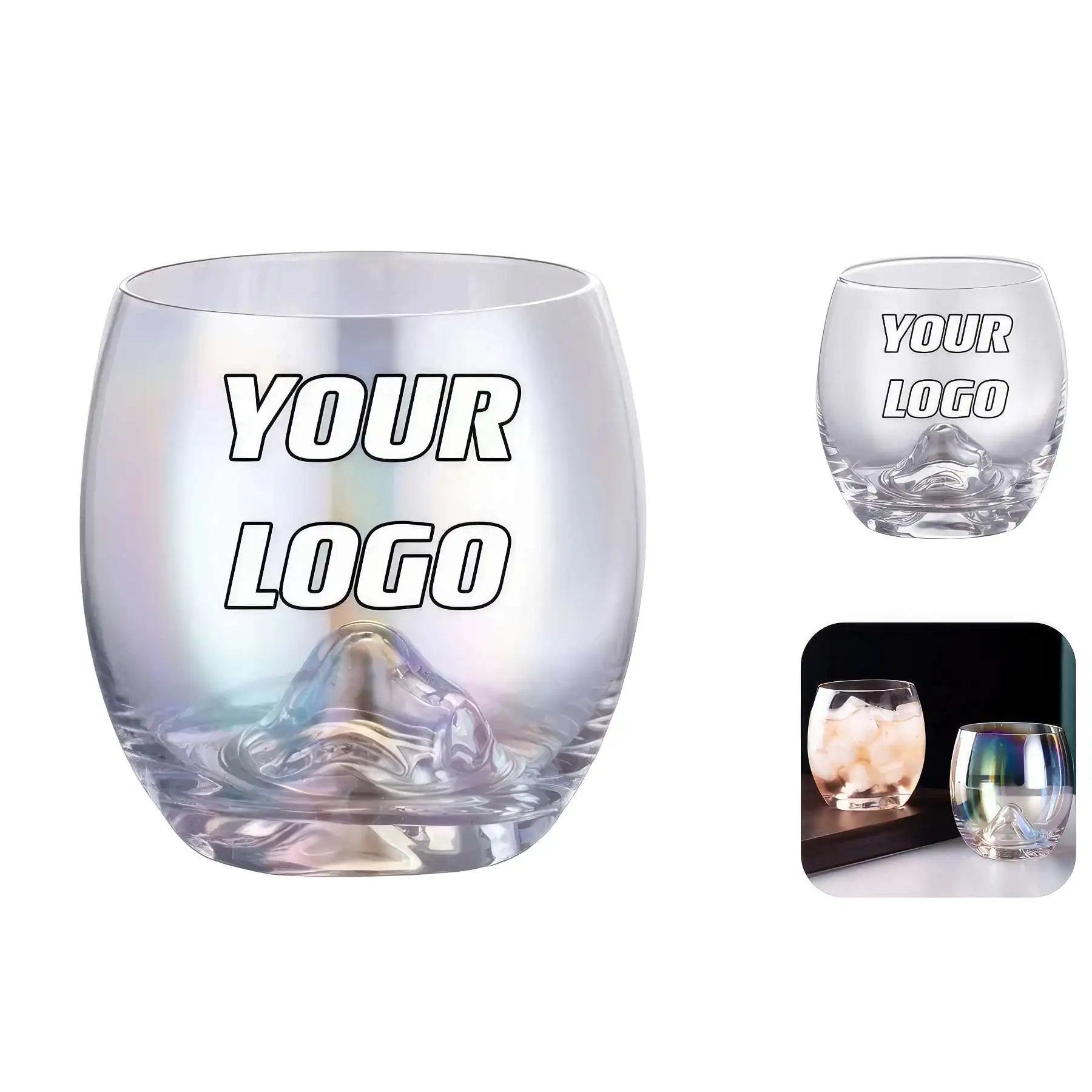 11.8 oz Novel Design Wine Glass Whiskey Cups