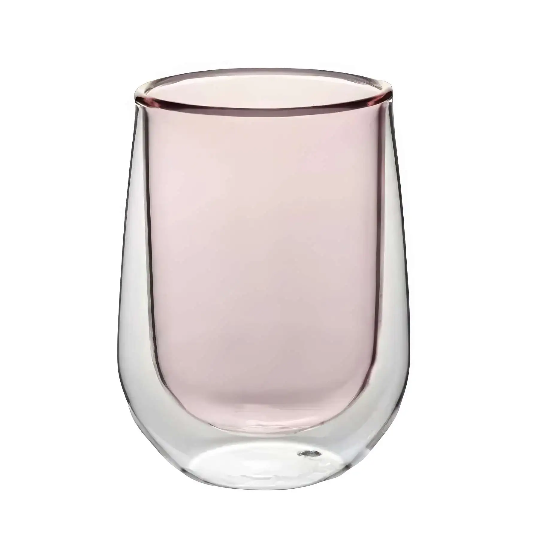 6.8 oz Wine Glasses Coffee Milk Tea Cups Clear - Image 2