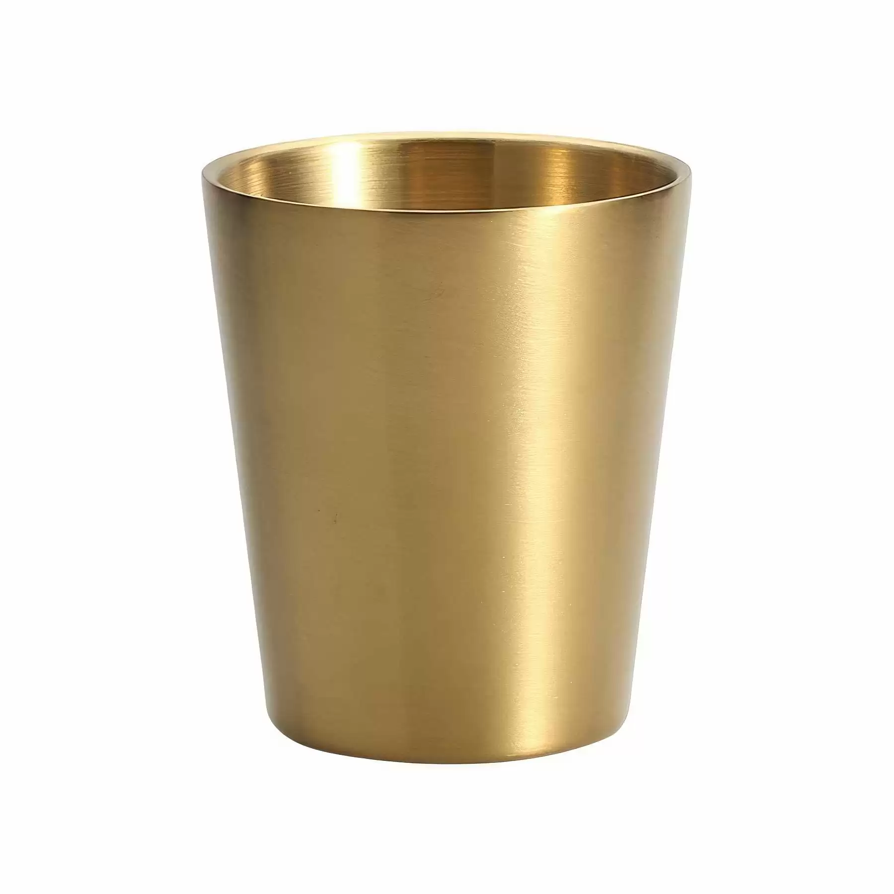 10 oz Double Wall Stainless Steel Pint Cups Gold Silver - Image 2