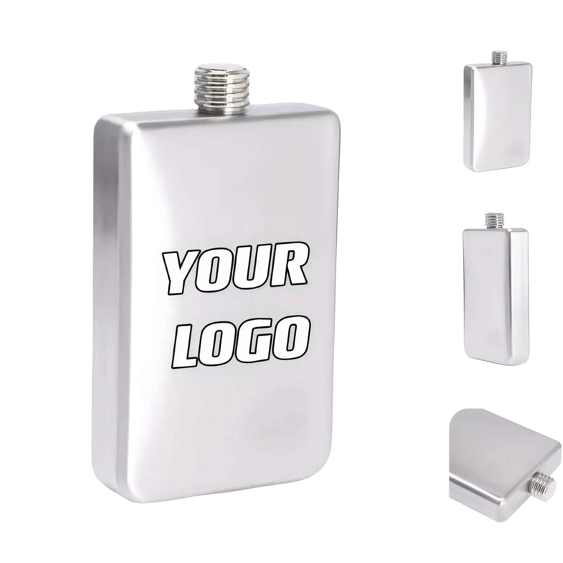 Classic 9 oz Stainless Steel Liquor Flask