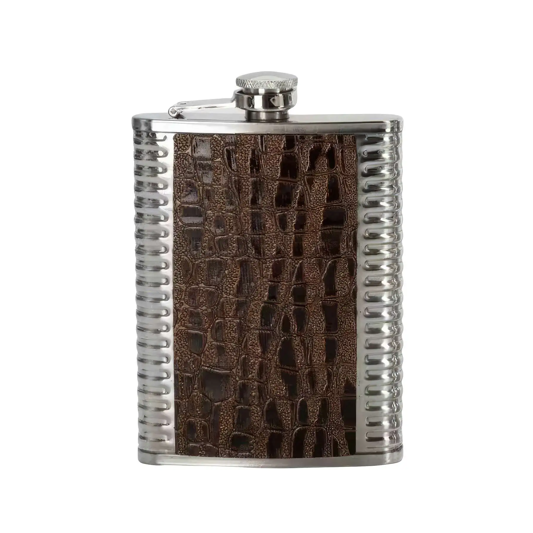 6 / 7 / 8 oz Stainless Steel Liquor Flask For Men - Size: 8 oz - Image 2