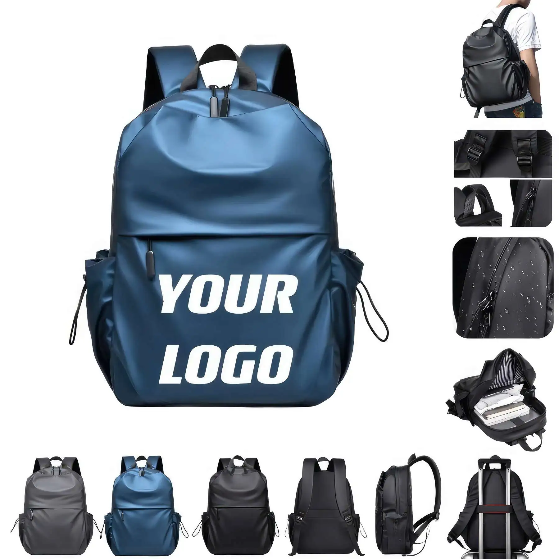 Casual Laptop Backpack Sports Bag