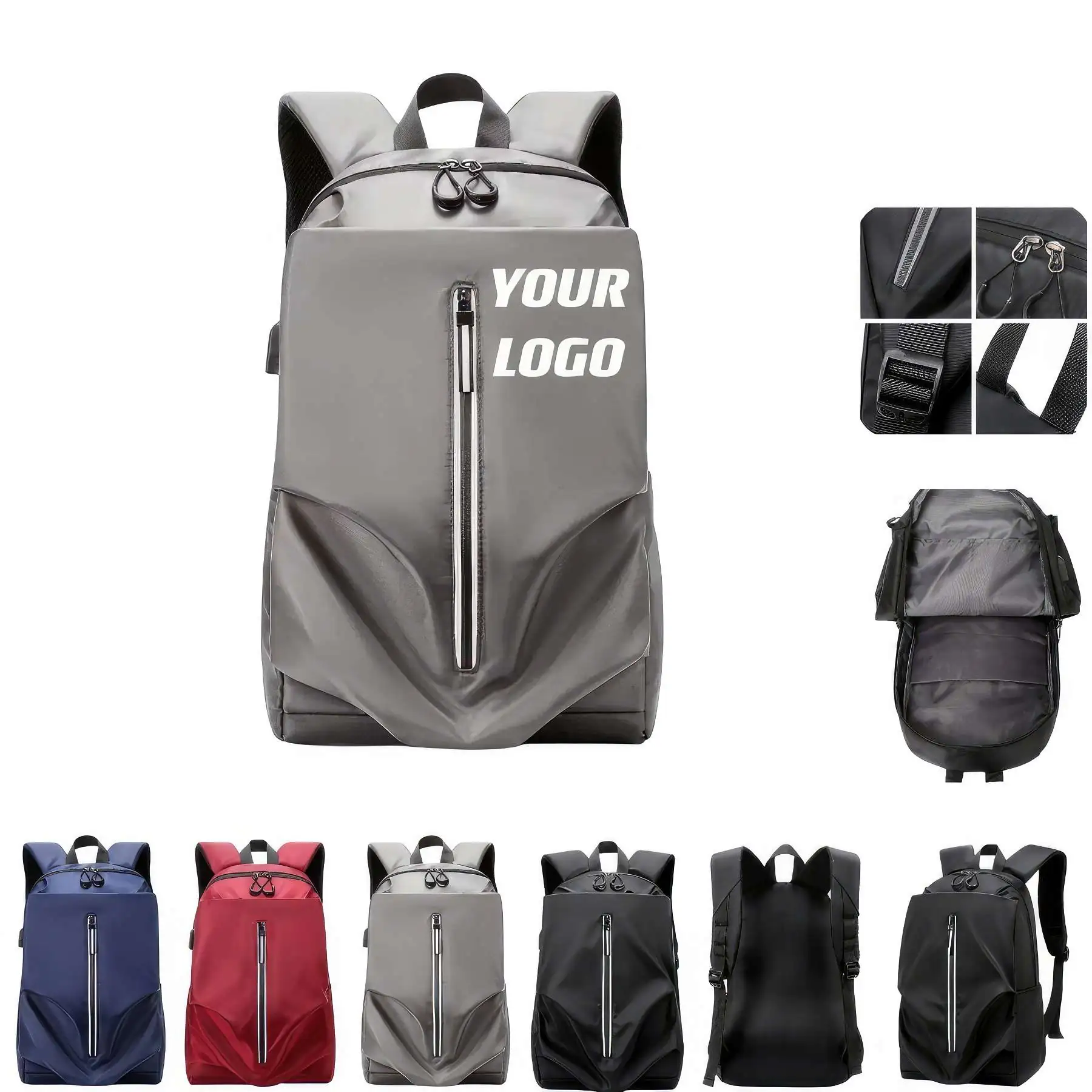 Laptop Backpack With USB Charging Port