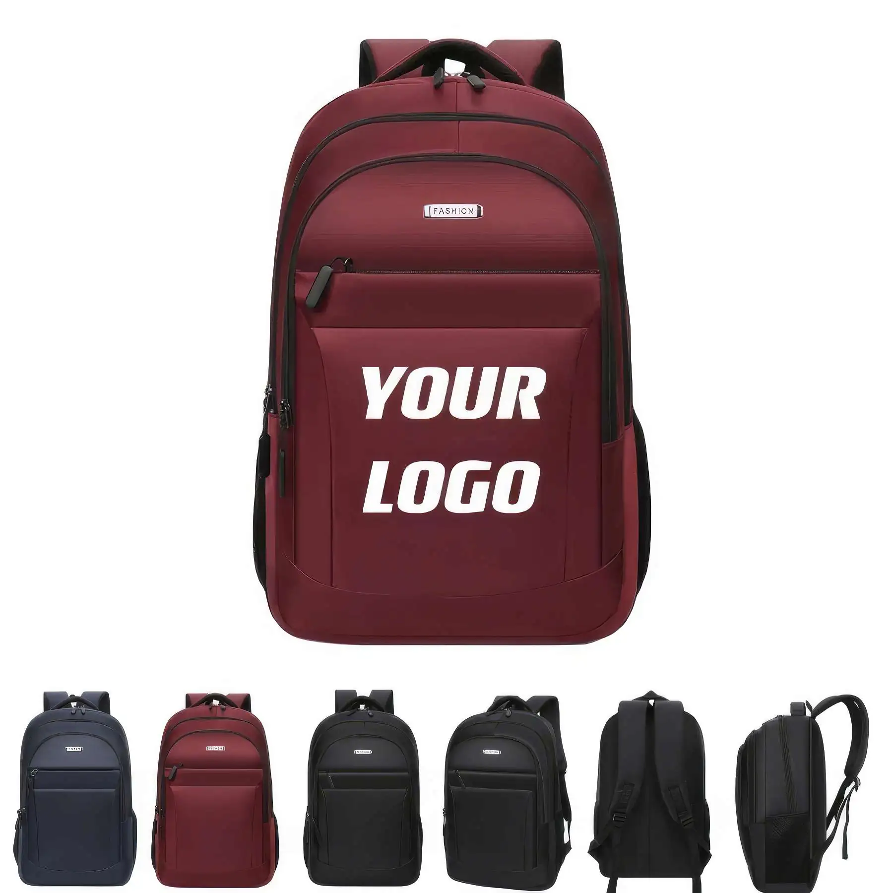 Laptop Backpack Sports Bag Fit 15.6" Notebook