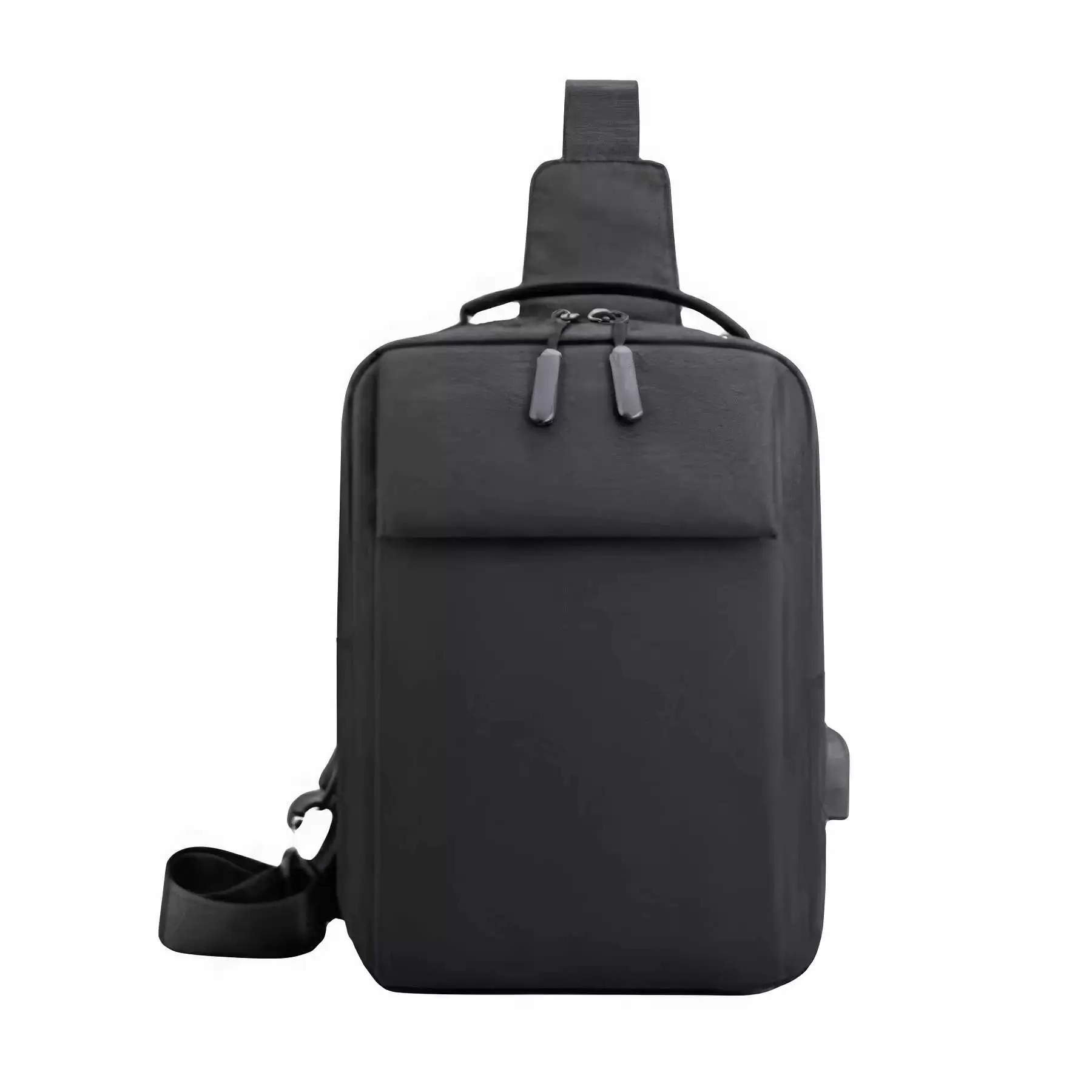 Custom Stylish Shoulder Bag Crossbody With USB Charging Port - Image 2