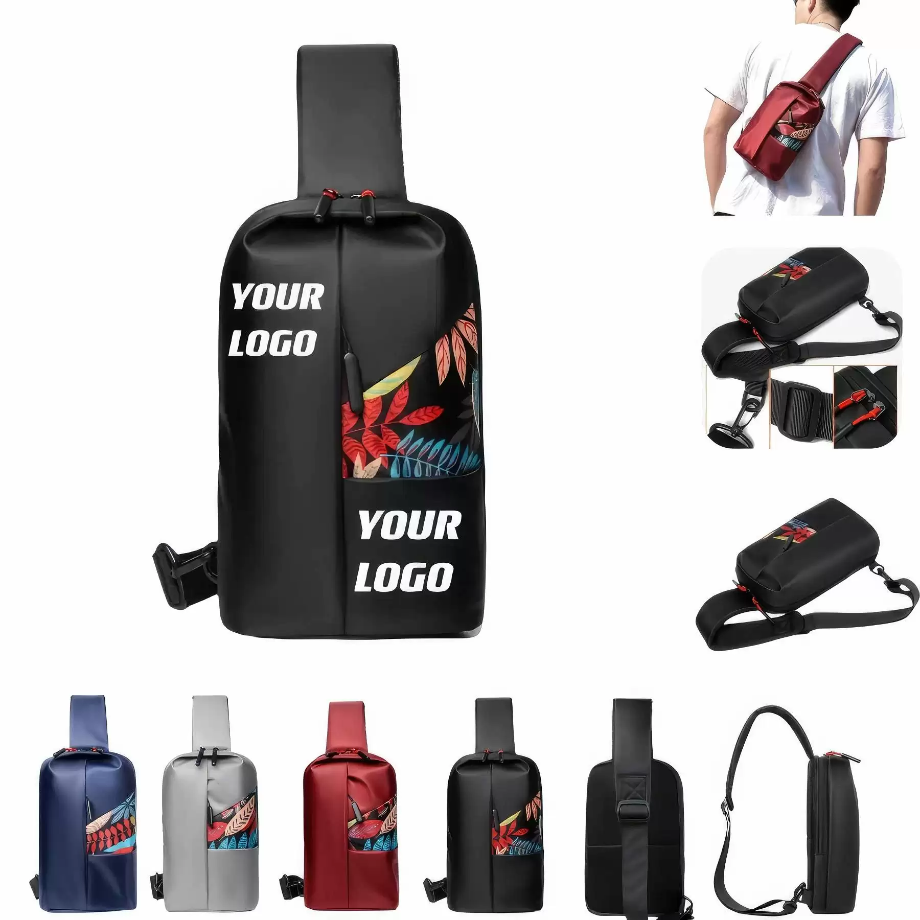 Stylish Crossbody Daypack Shoulder Bag