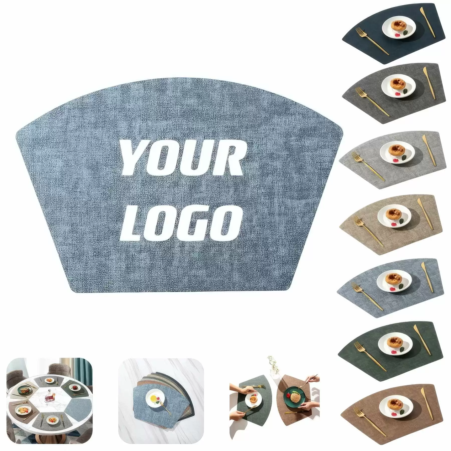 Large Size Placemats For Kitchen Table Dining