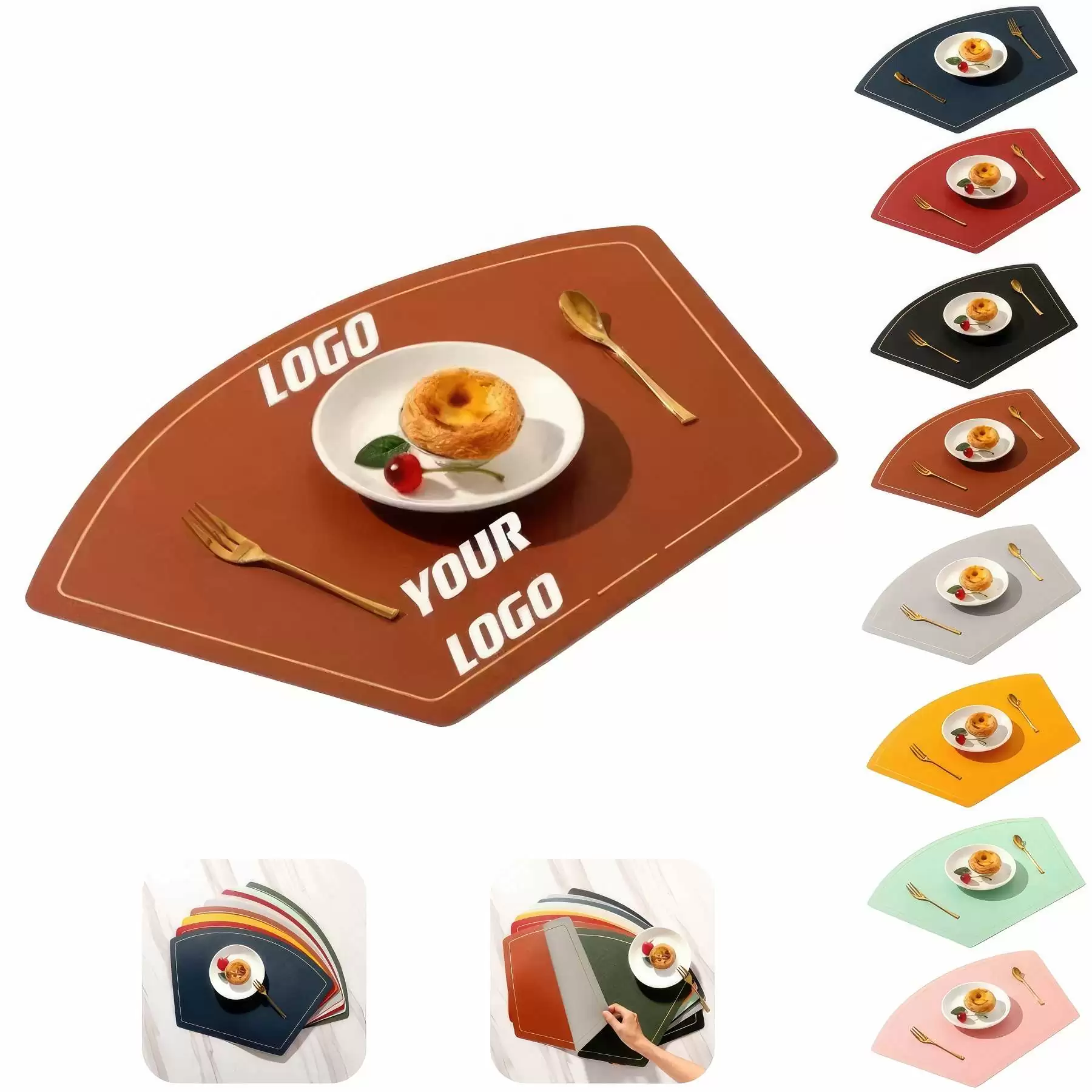 Custom Large Size Placemats For Indoor Meals Or Picnics