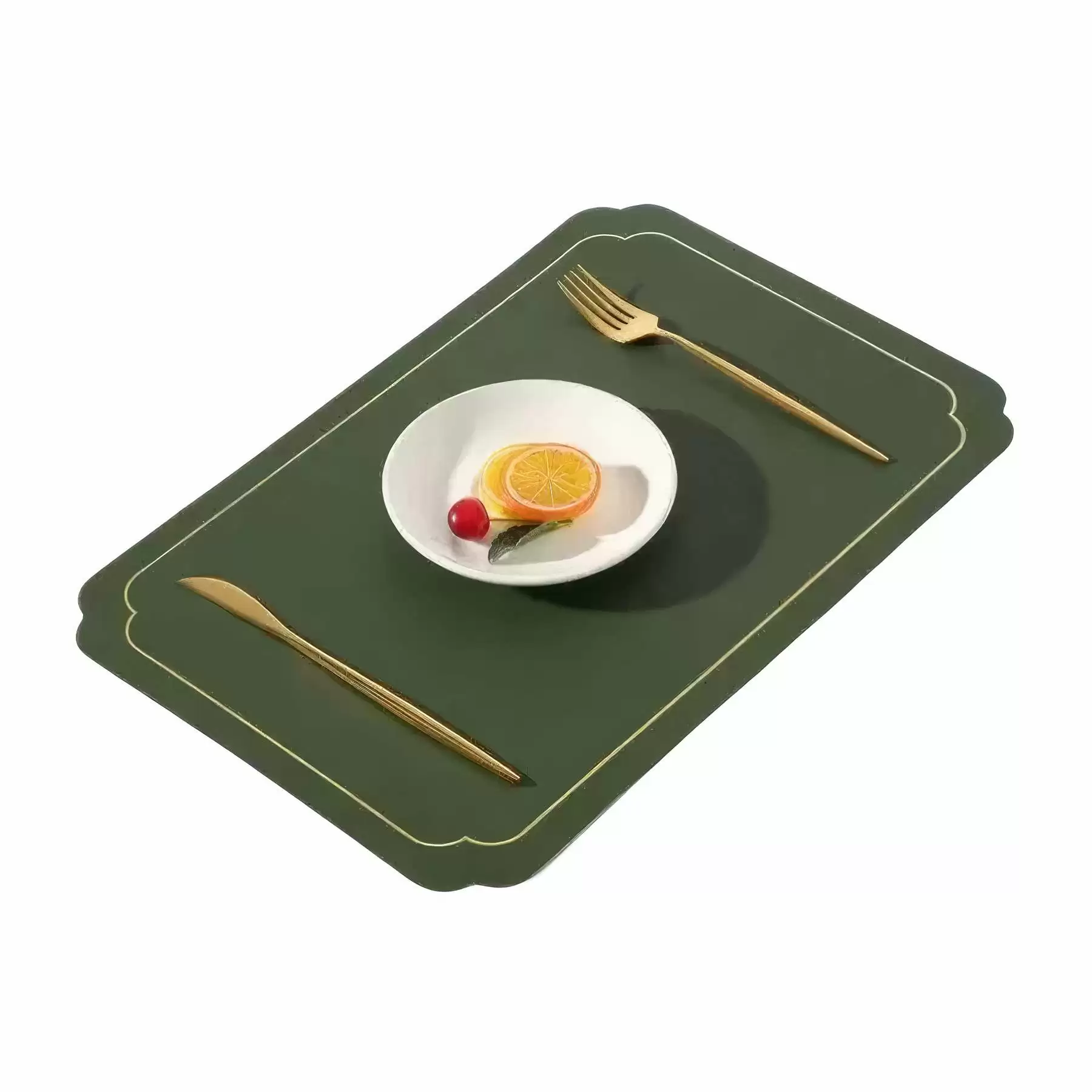 Custom Double Sided Available Placemats For Dining Table - Image 2