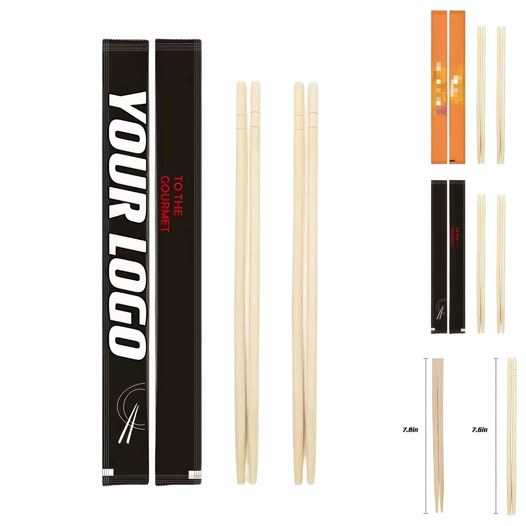 Custom Disposable Bamboo Chopsticks