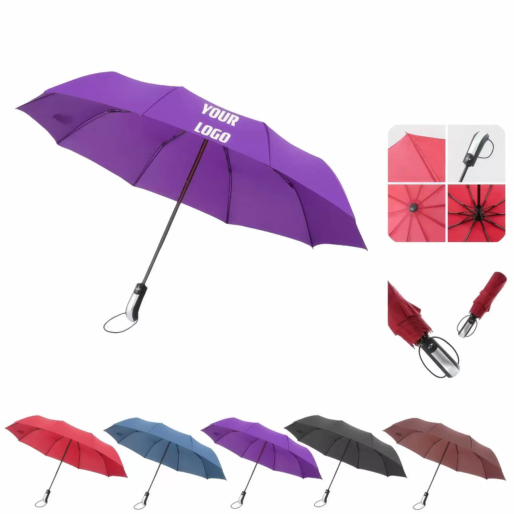 Custom 40" Foldable Umbrella Great Promotion Gifts