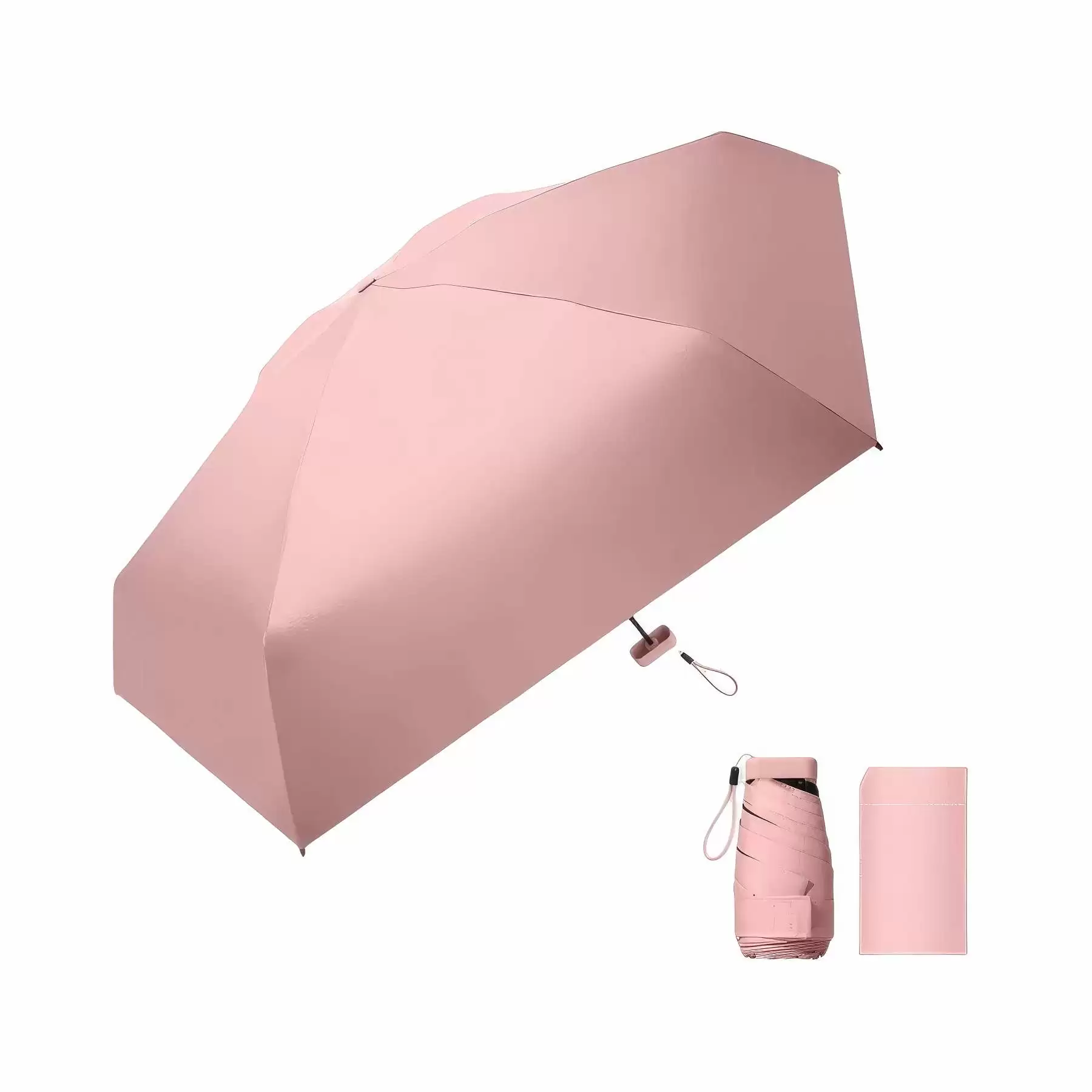 Custom Mini Foldable Umbrella Portable For Use - Image 2