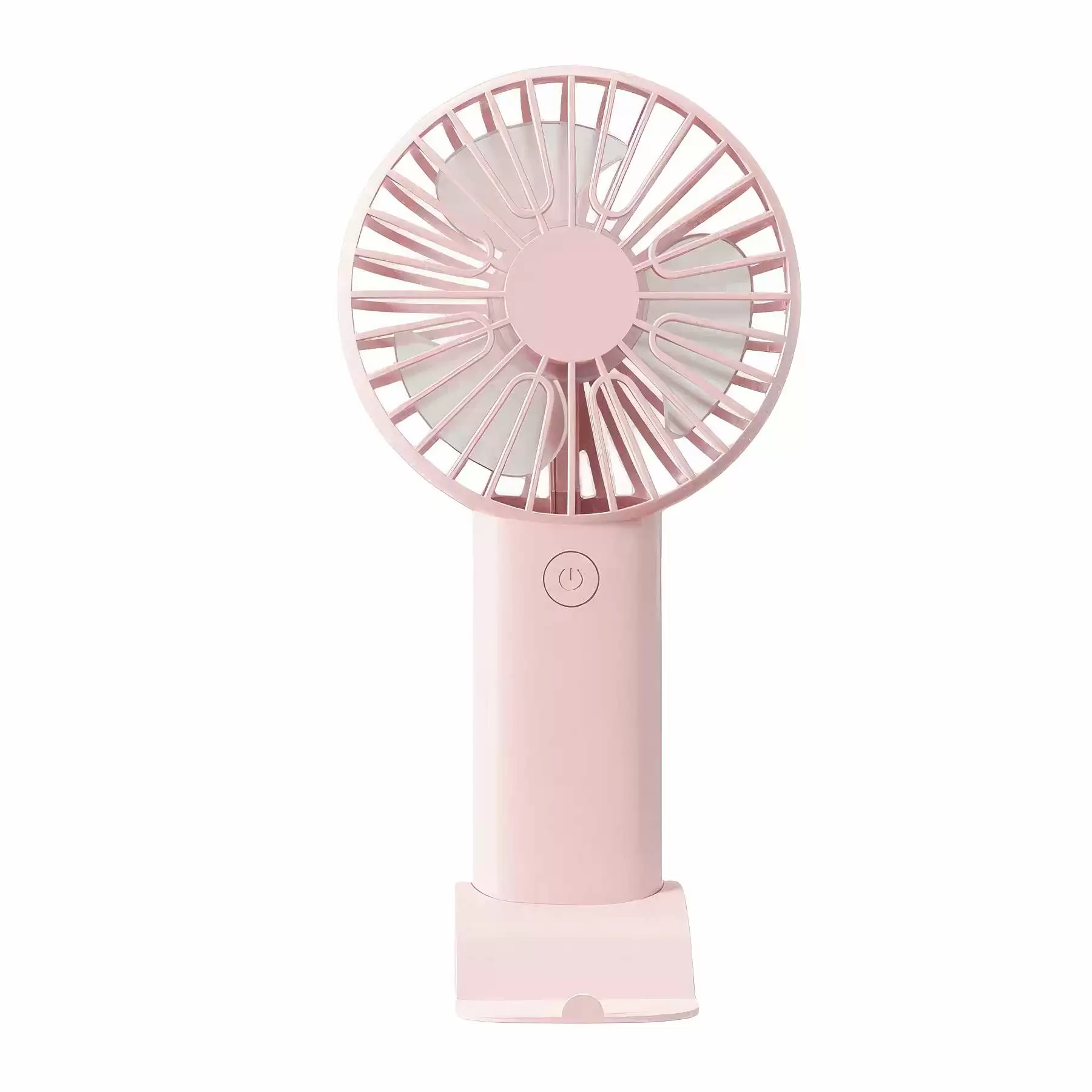 Custom Handheld Fan With Phone Holder Base - Image 2