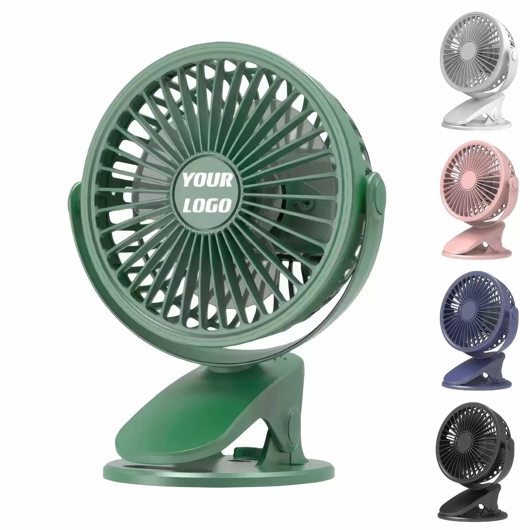 Customizable Mini Clip Fan