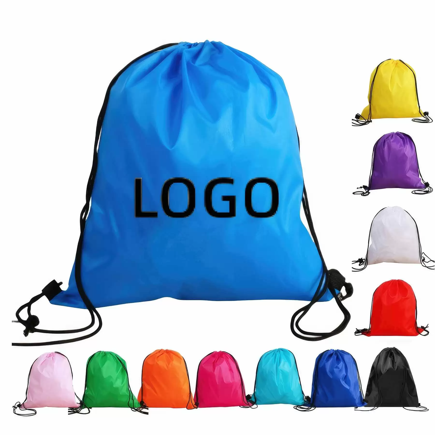 Nylon Draw String Sport Bag
