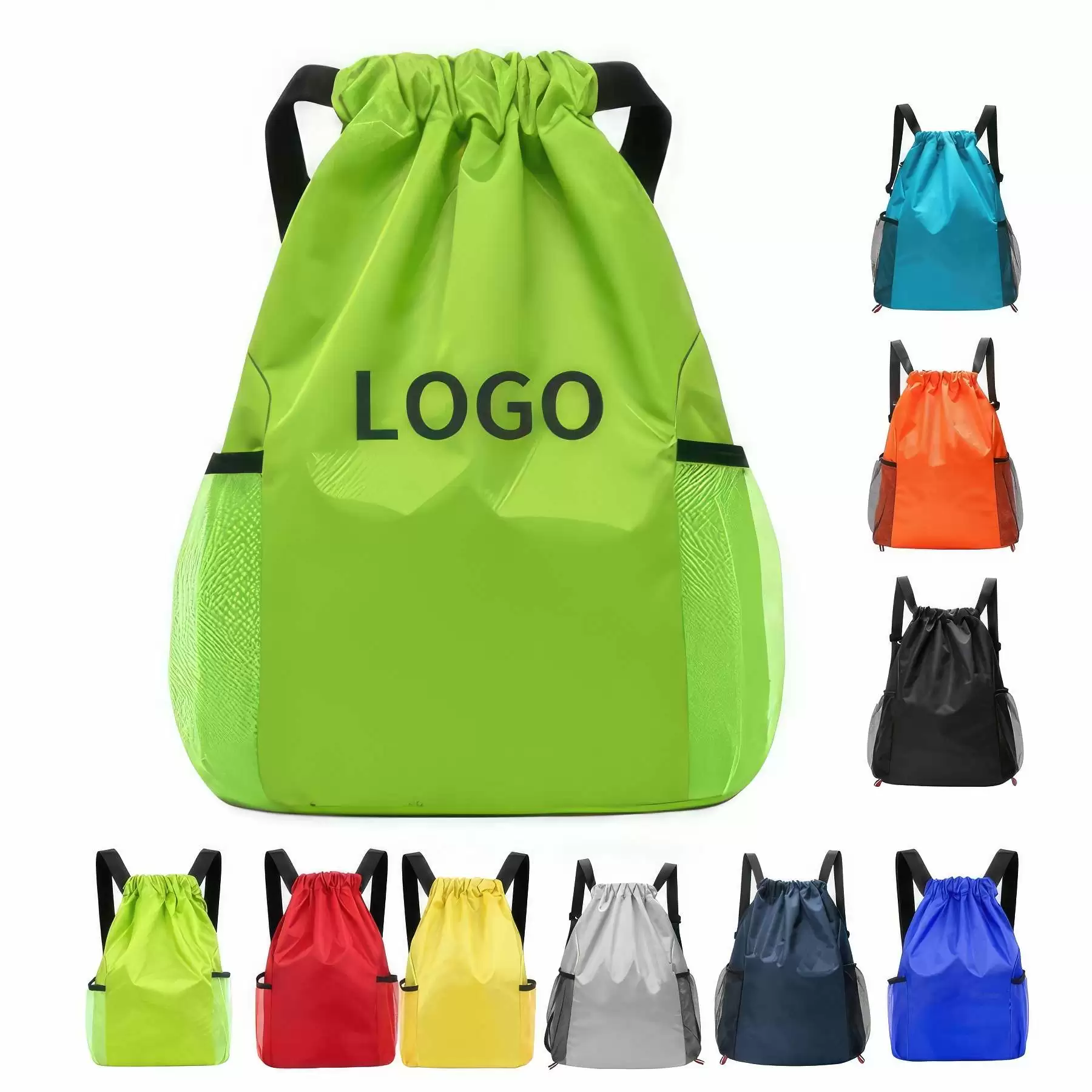 Water Resistant Oxford Fabric Drawstring Bag