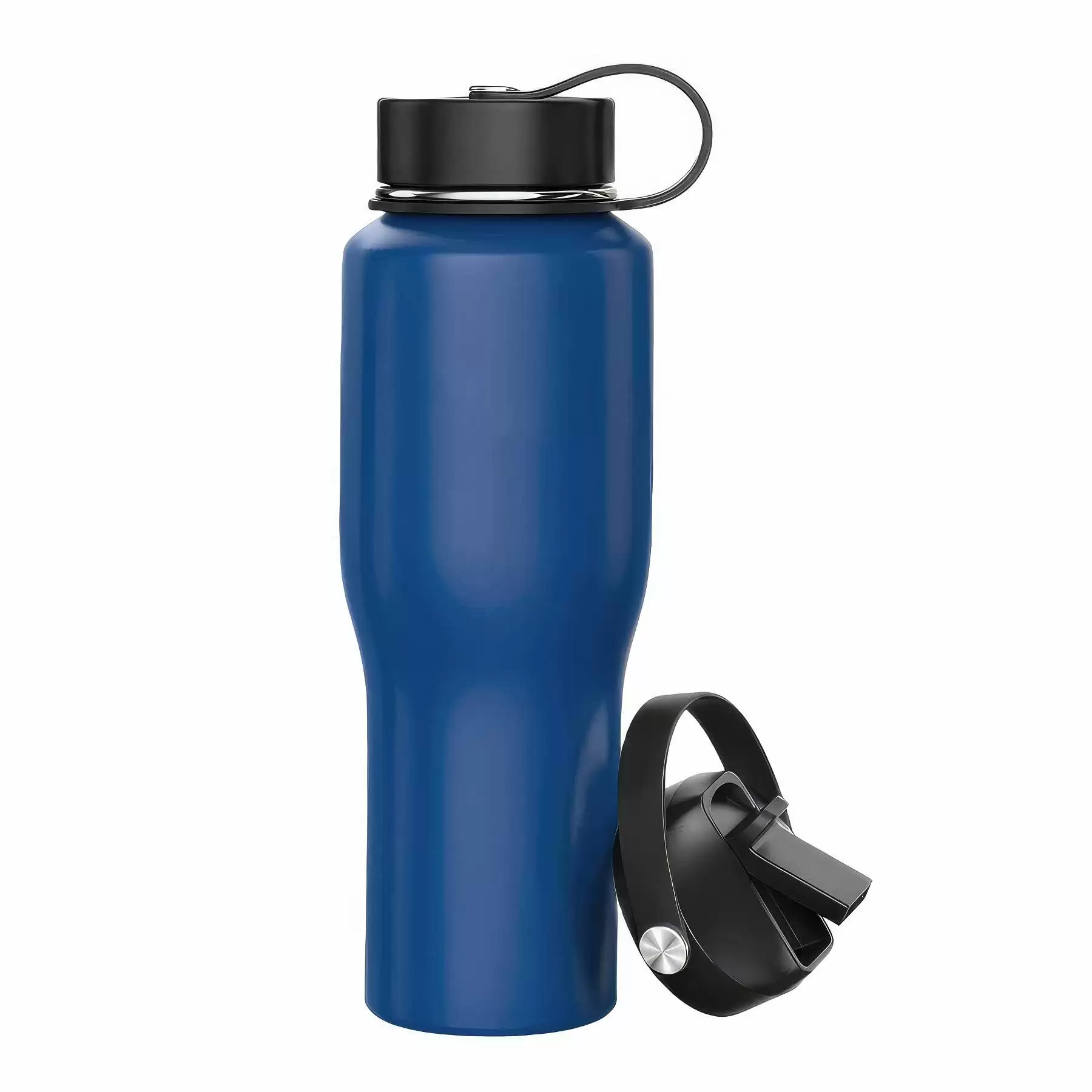 Custom 32 oz Stainless Steel Insulated Sports Bottle - Image 2