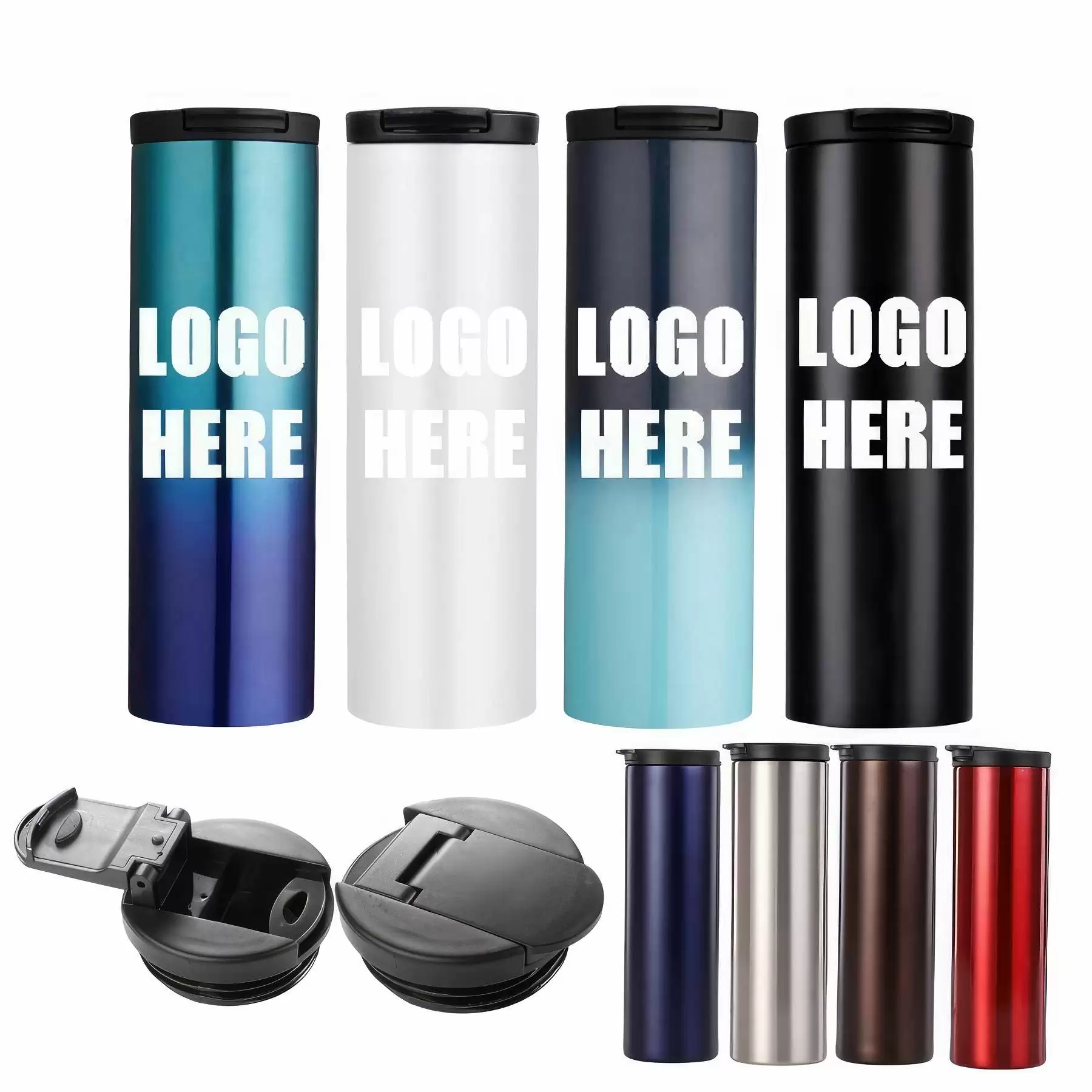 Custom 17 oz New Style Stainless Steel Vacuum Coffee Mug