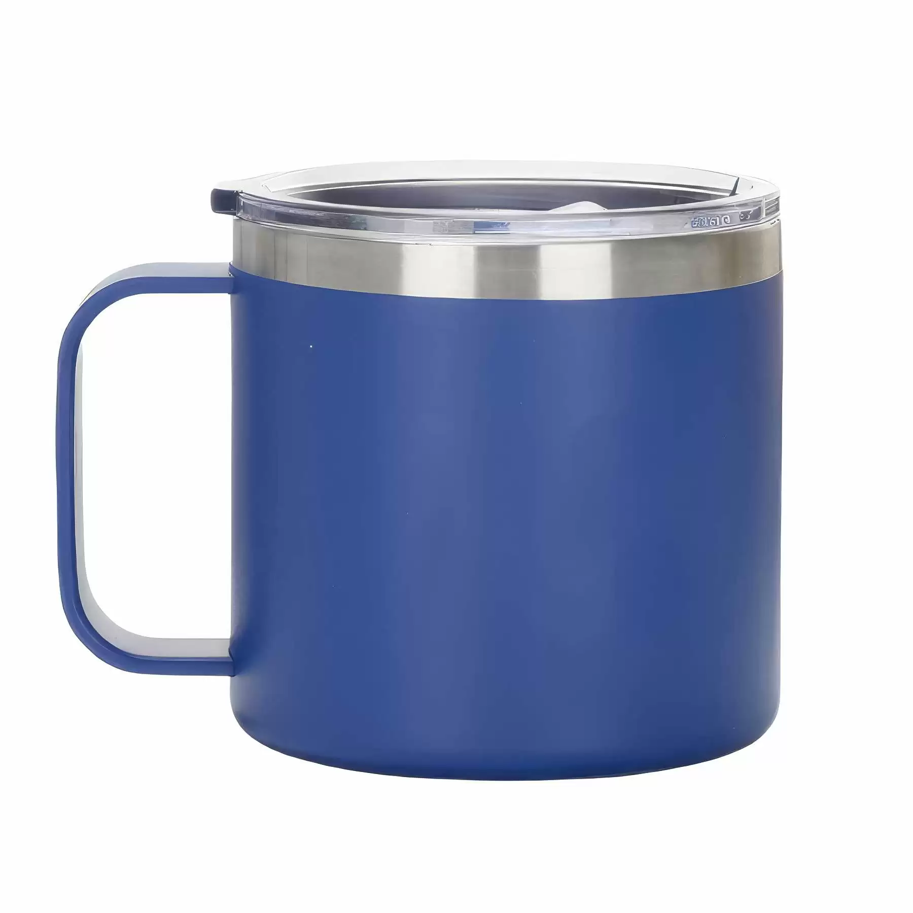 Custom 14 oz Stainless Steel Coffee Mug With Handle - Image 2