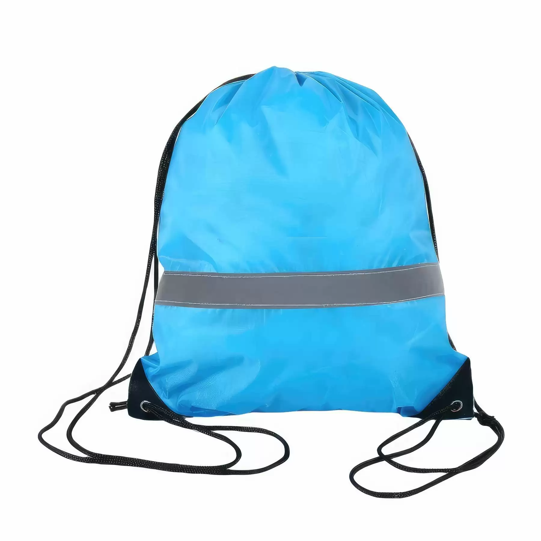 Custom 210 D Polyester Drawstring Bag - Image 2