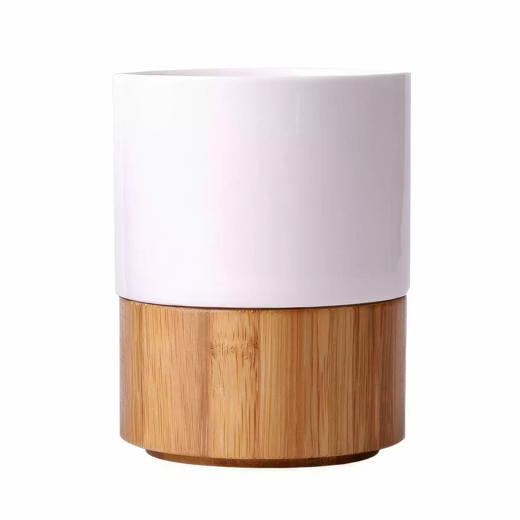 Custom 10 oz Ceramic Mug With Bamboo Bottom - Image 2