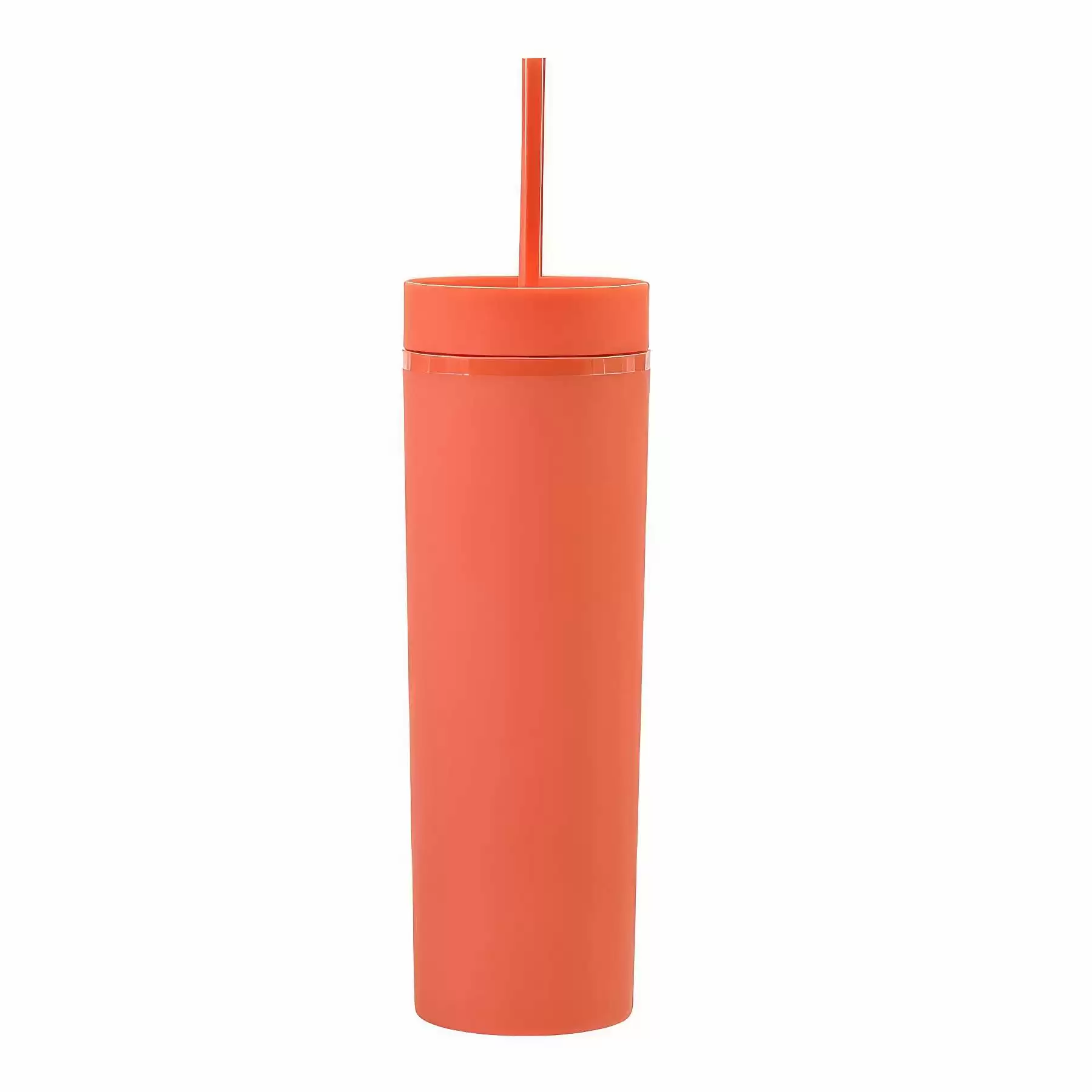Custom AS Plastic Material  Straw Tumbler - Image 2