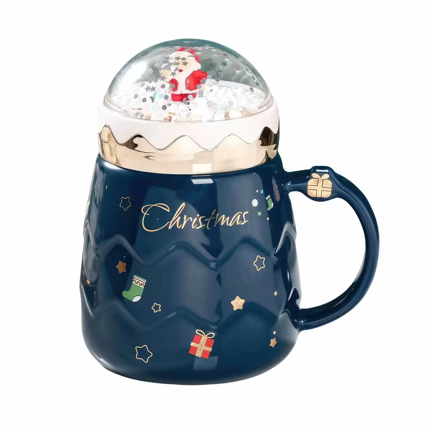 Merry Christmas Santa Clause Cups Mug - Image 2
