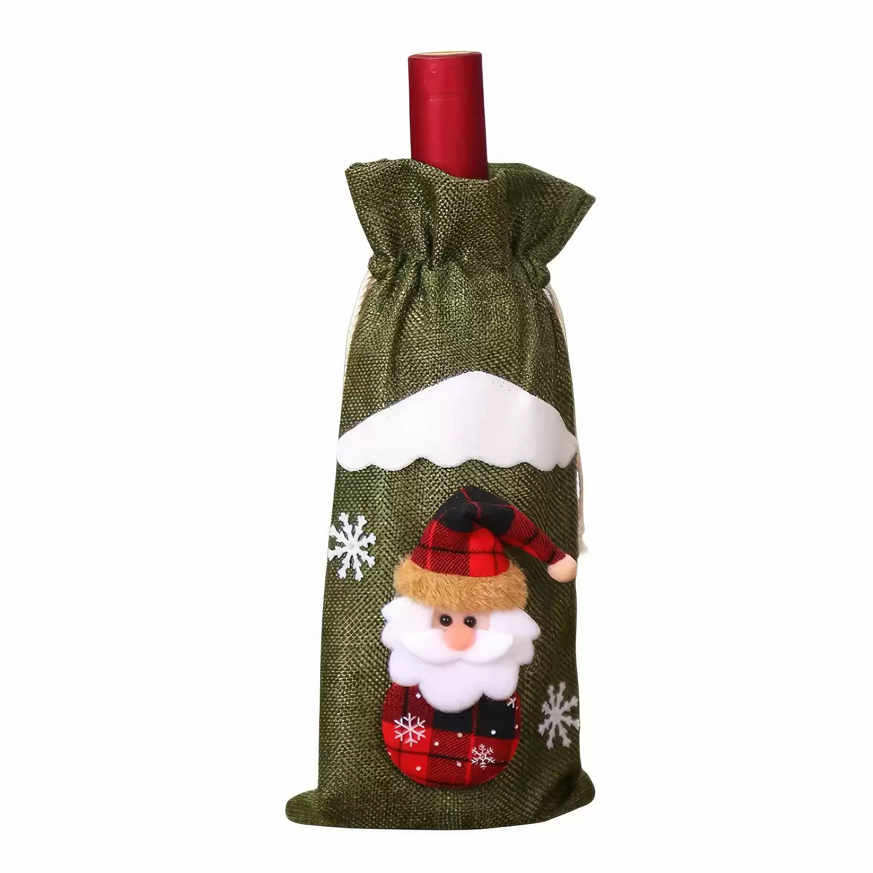 Christmas Wine Bottle Cover - Image 2