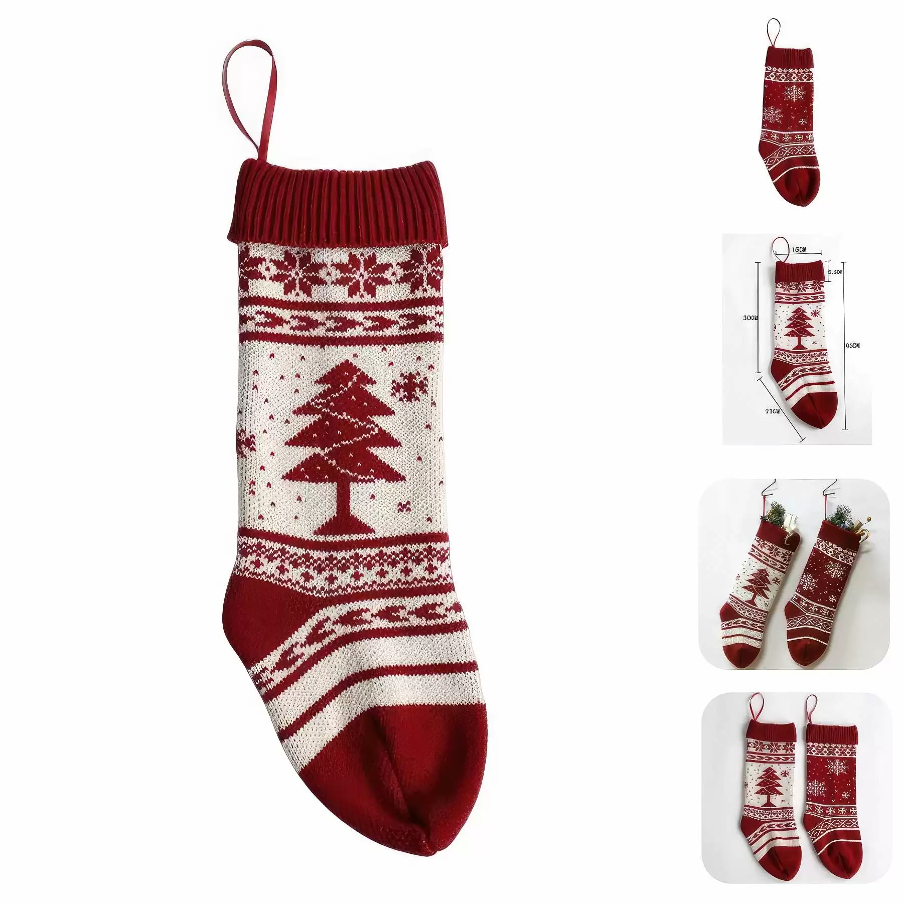 Knitted Christmas Stocking