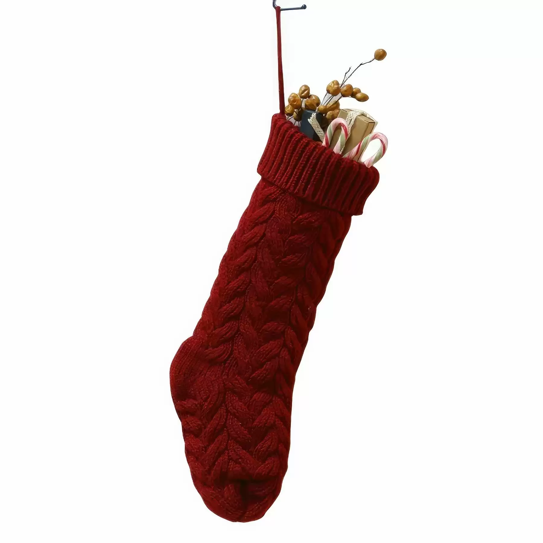 Knitted Christmas Stocking - Image 2