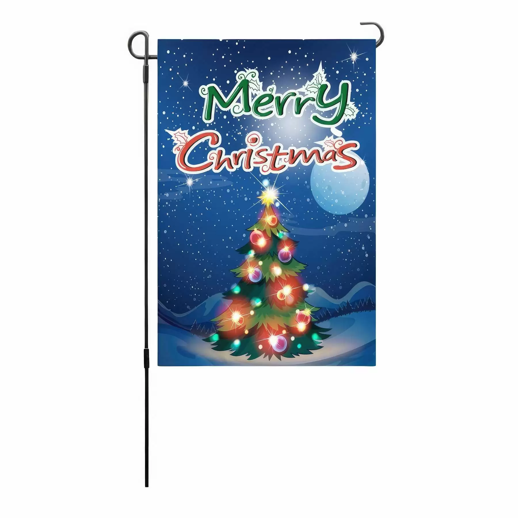 Home Decorative Merry Christmas Garden Flag - Image 2