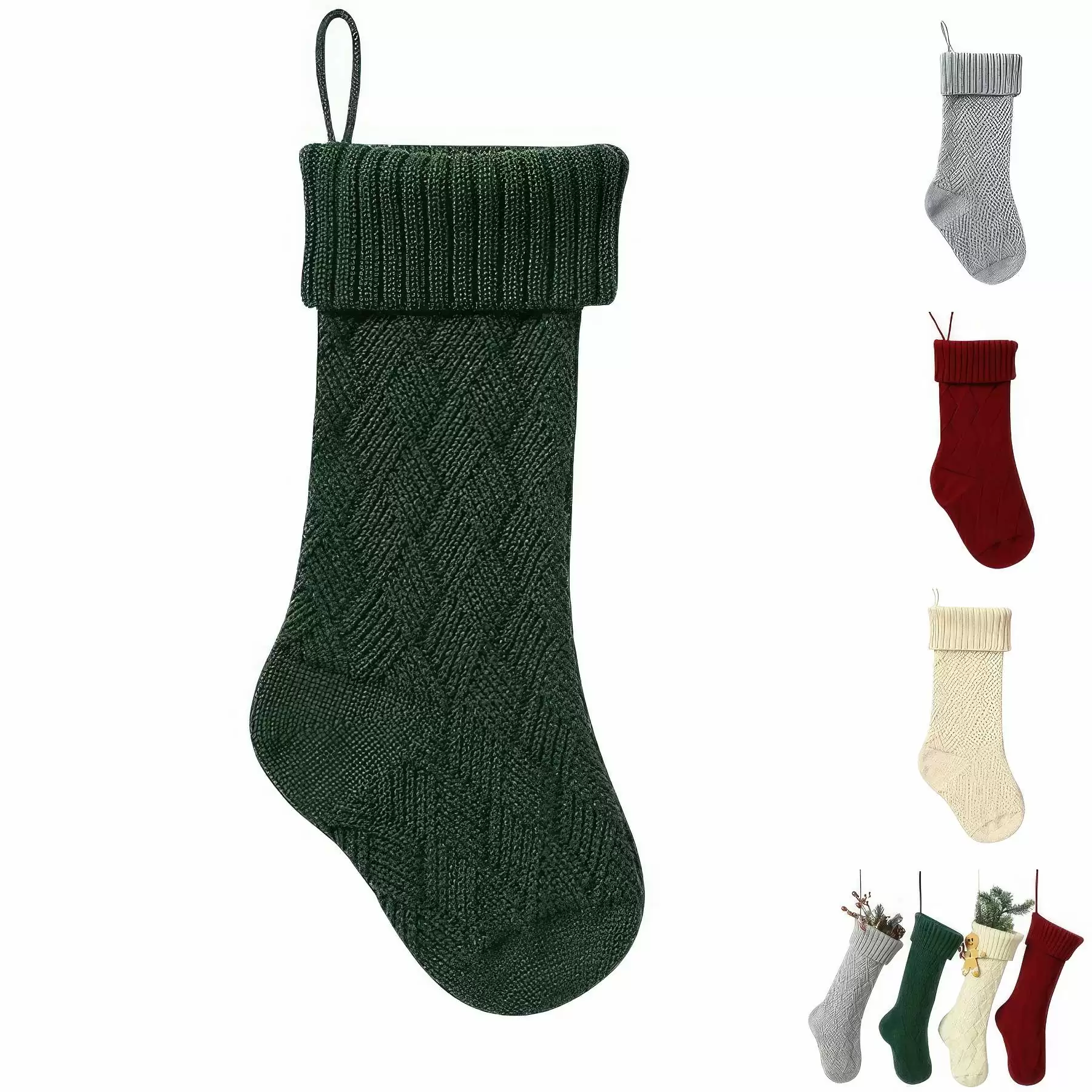 Knitted Christmas Stocking