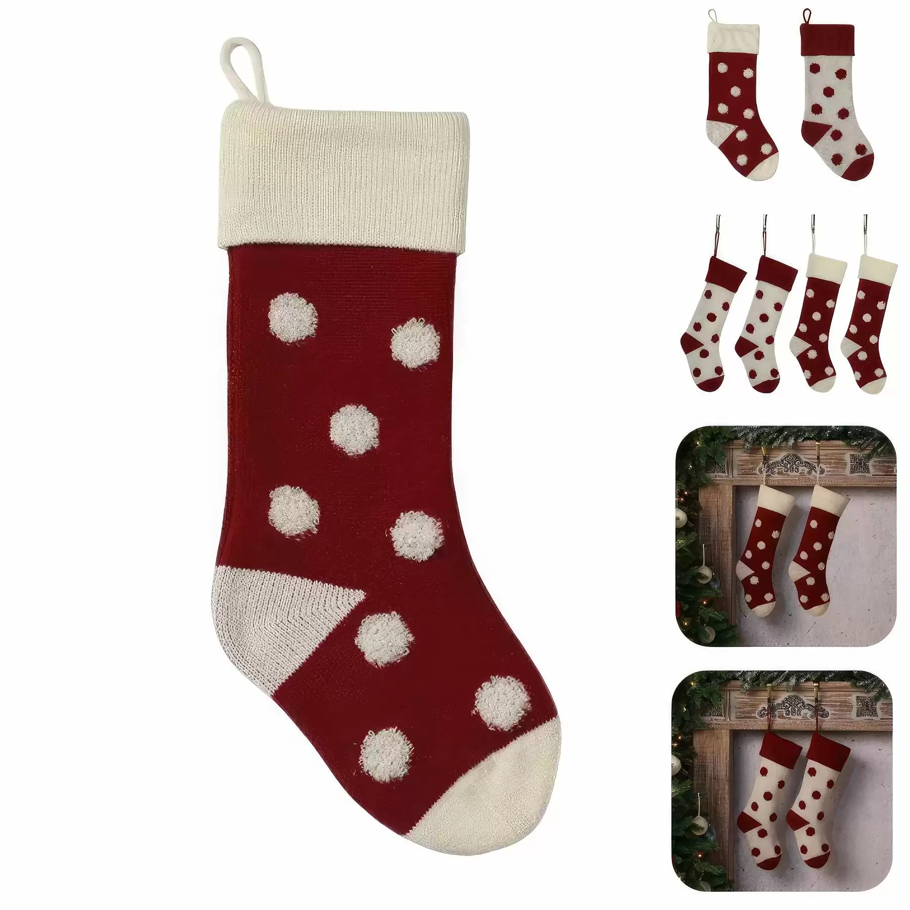 Knitted Christmas Stocking