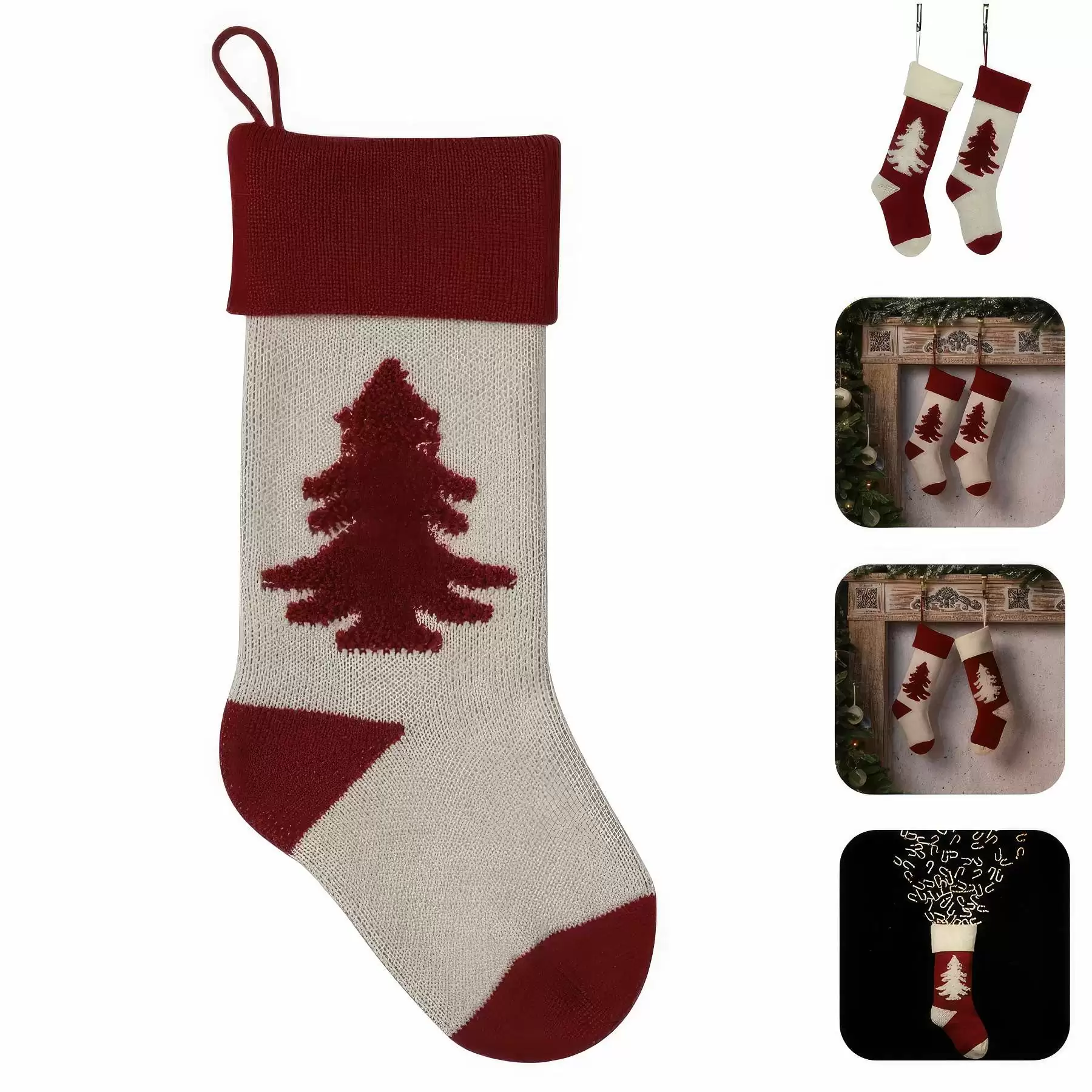 Knitted Christmas Stocking