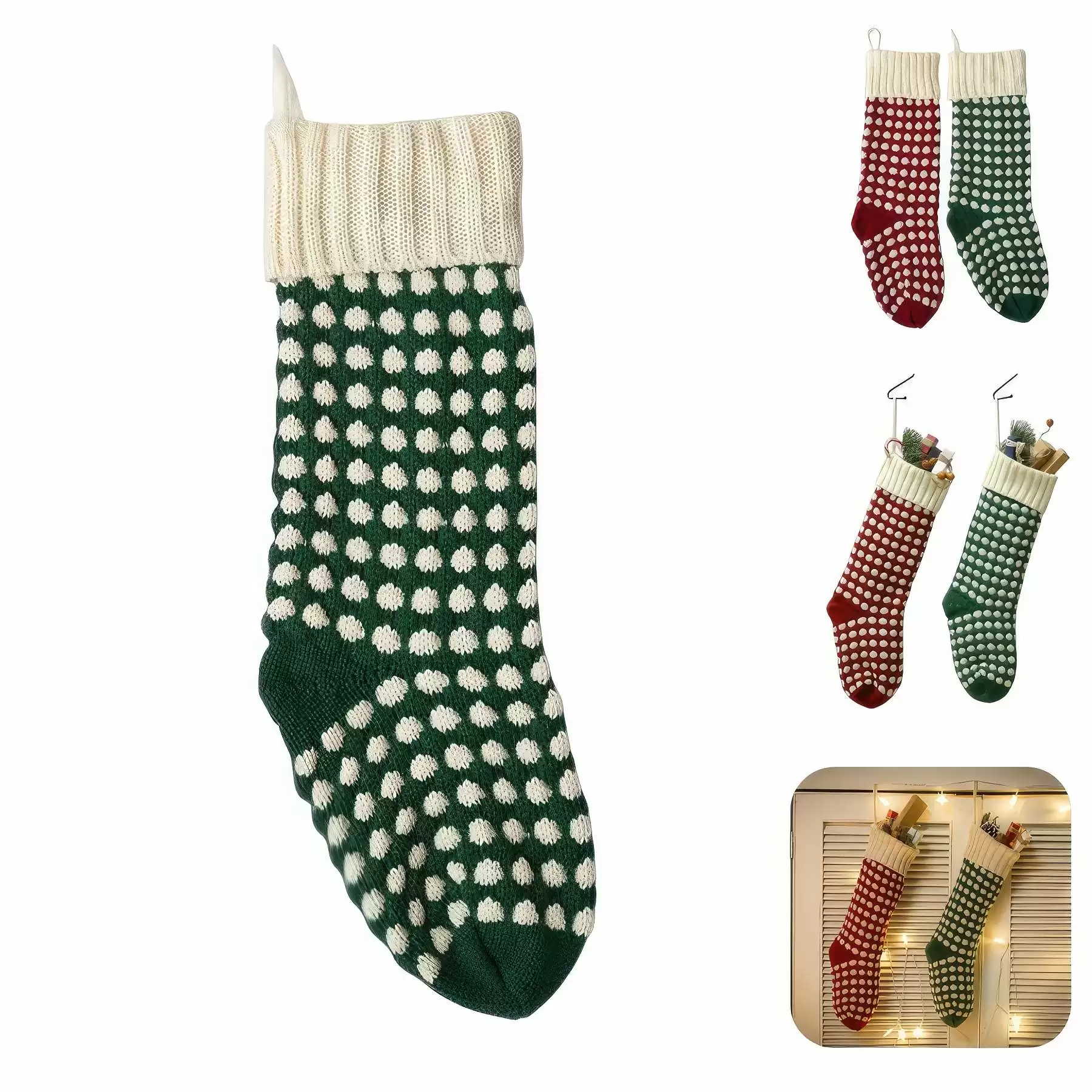 Knitted Christmas Stocking