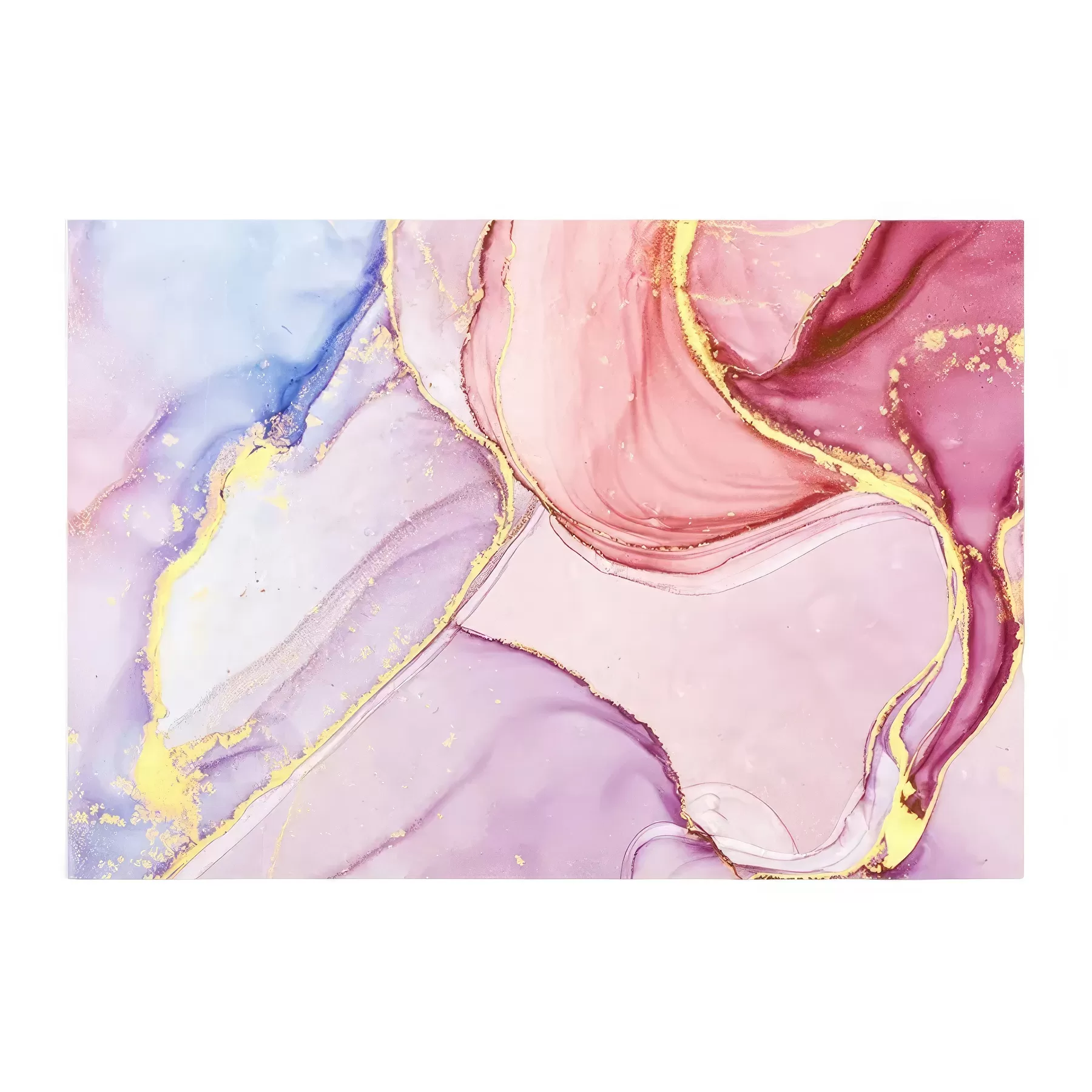 Creative Printed Nordic Leather Placemat - Image 2